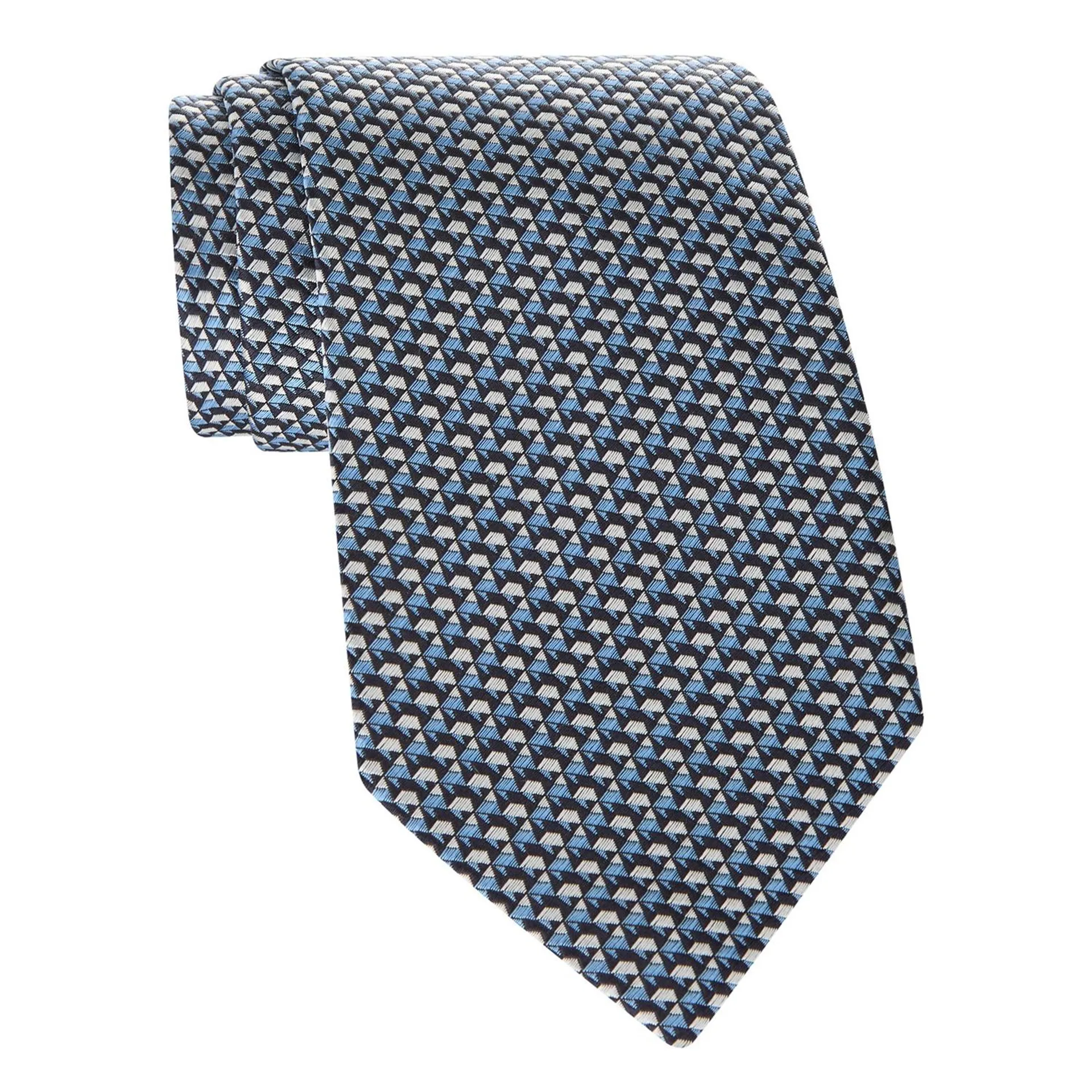 Abstract Silk Tie