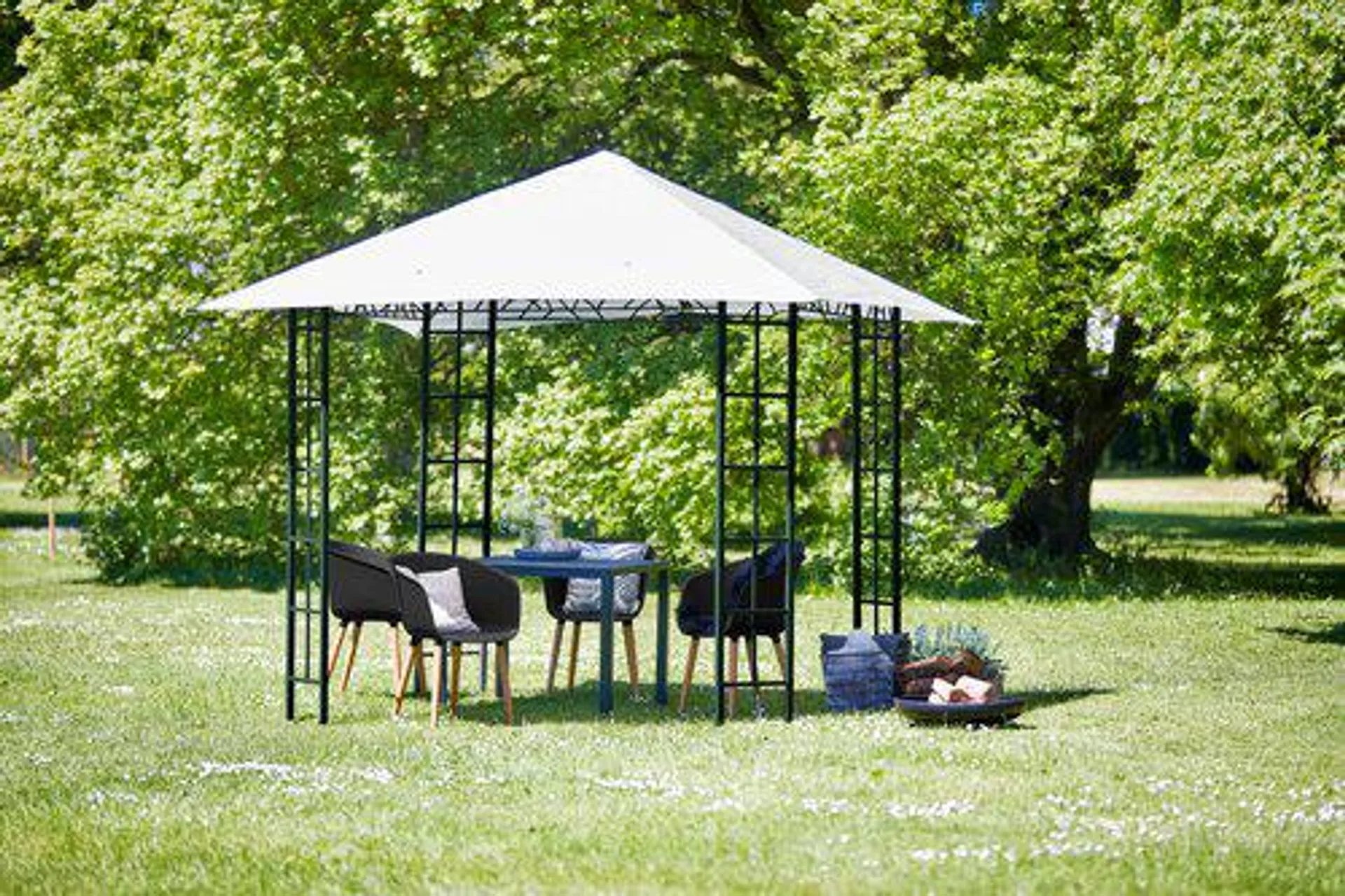 Gazebo FAABORG W3xL3xH2,65m white