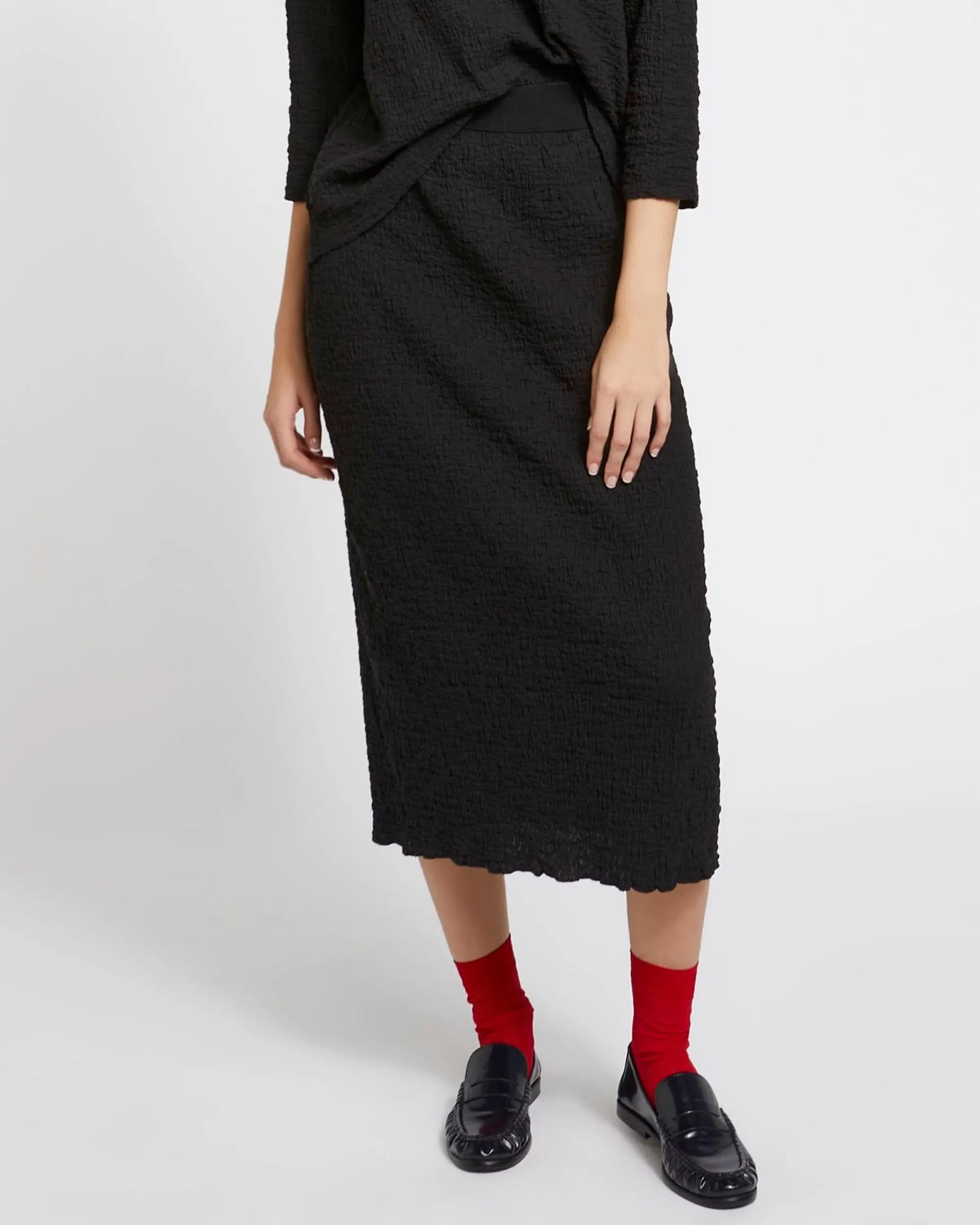 Carolyn Donnelly The Edit Textured Skirt