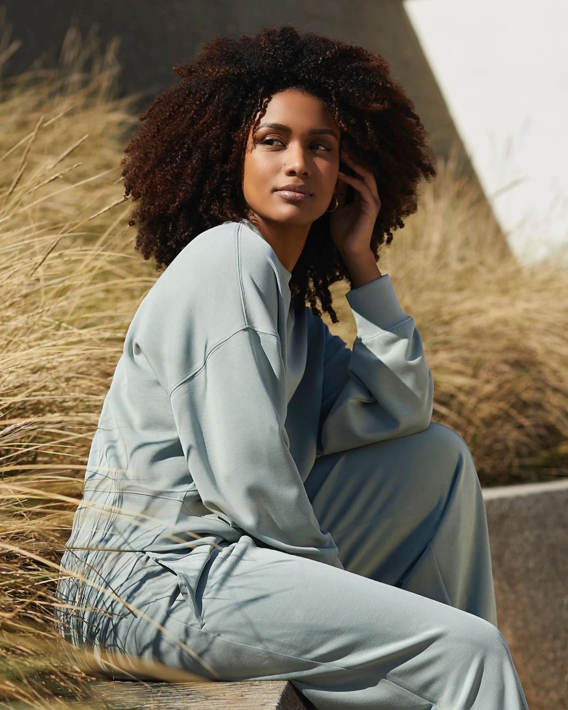 Soft Luxe Crew Neck Sweatshirt
