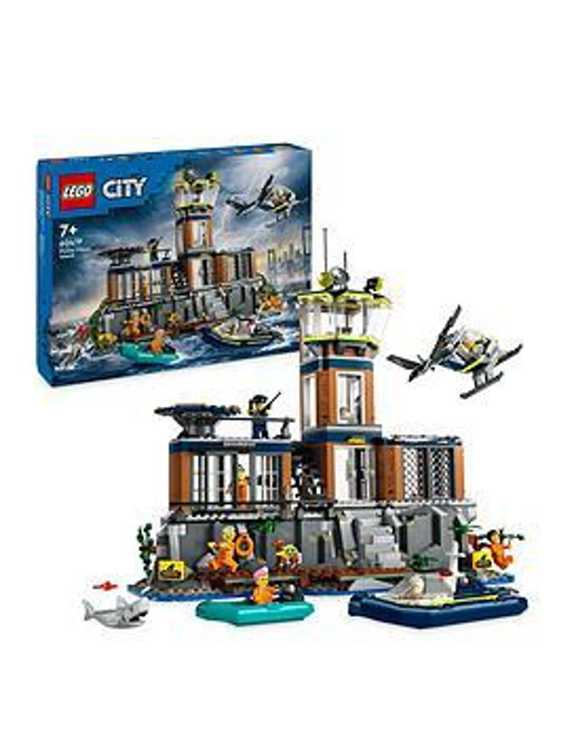 Police Prison Island Building Toy 60419