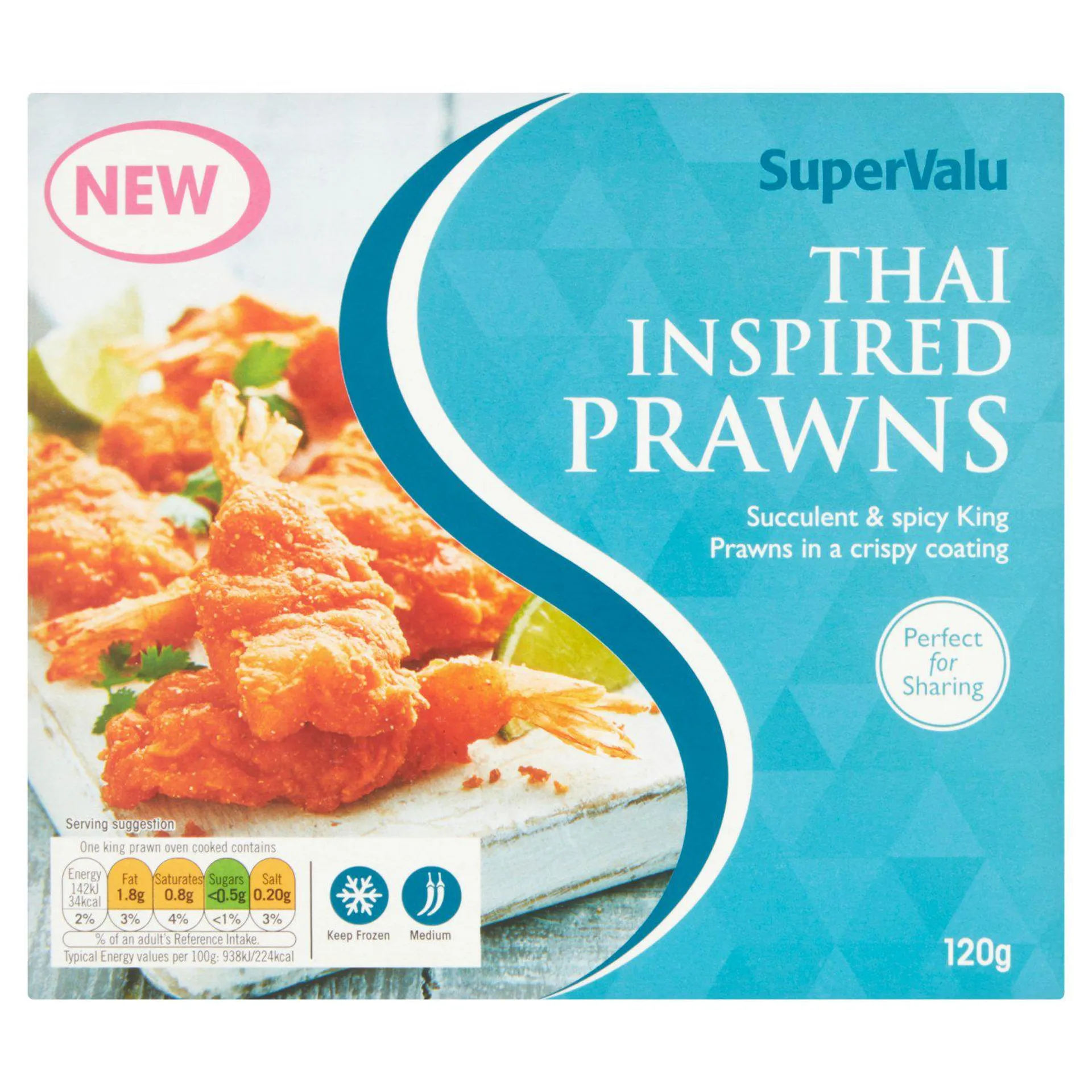 SuperValu Thai Inspired Prawns (120 g)