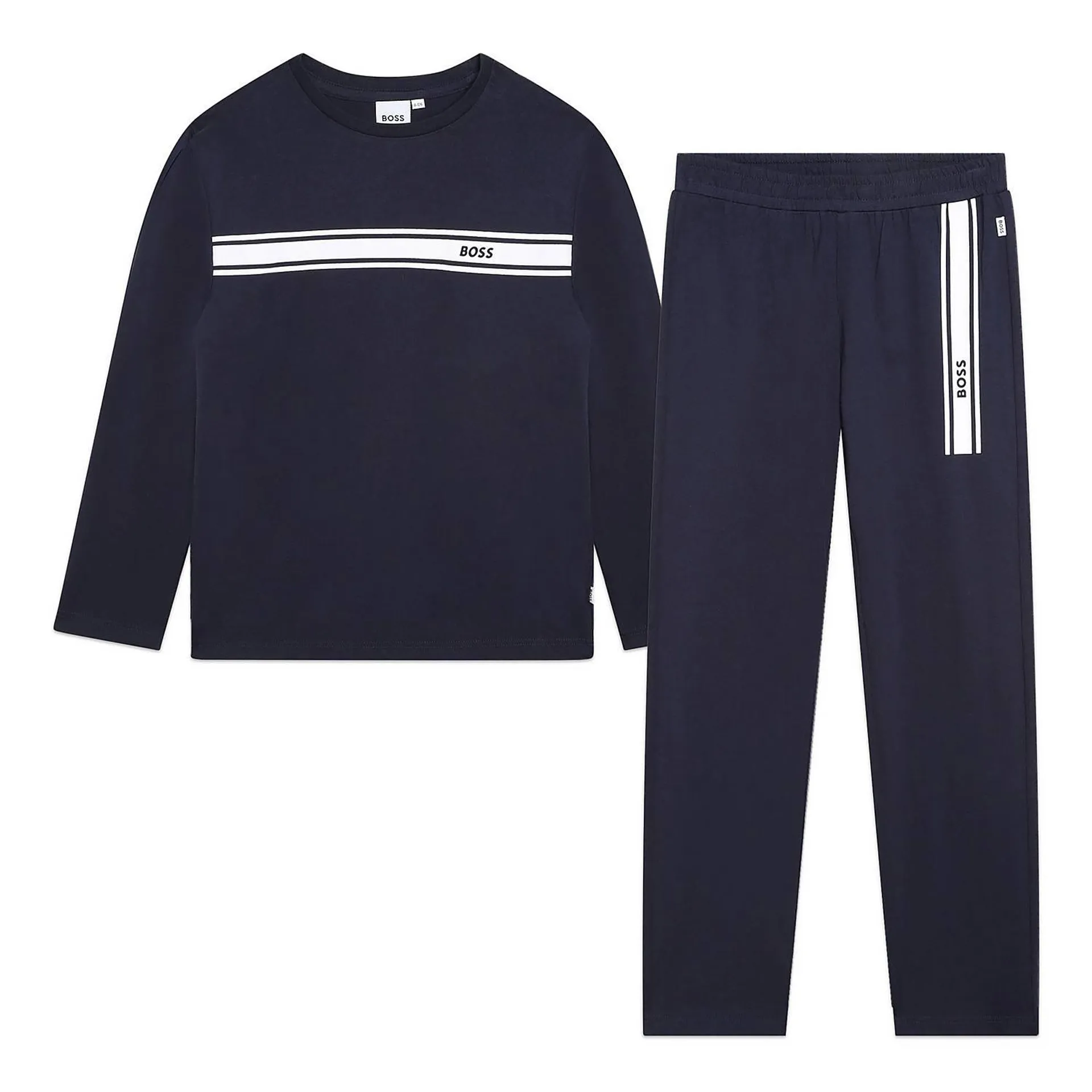 Logo Stripe Pyjama Set