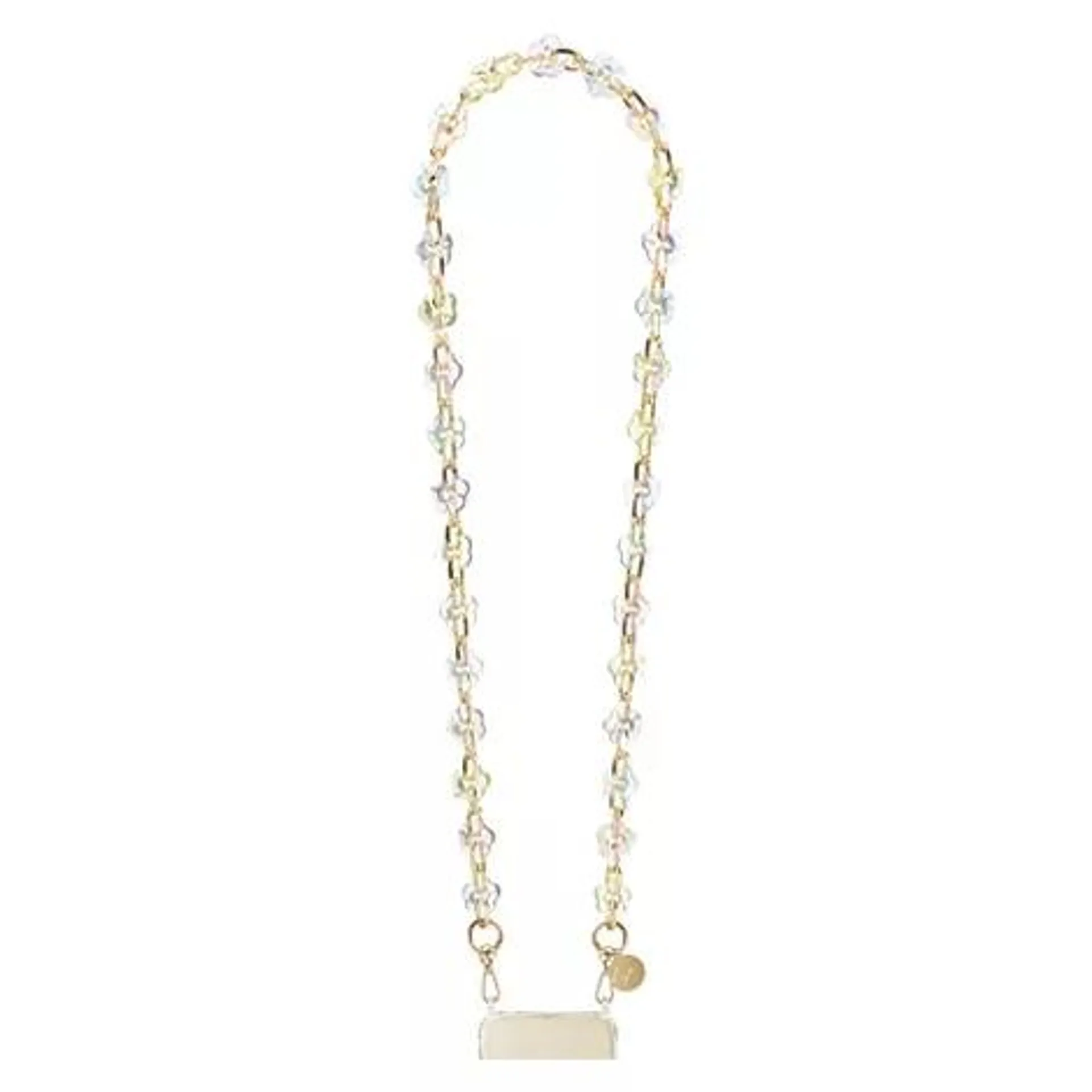 Cassy Holographic Long Phone Chain