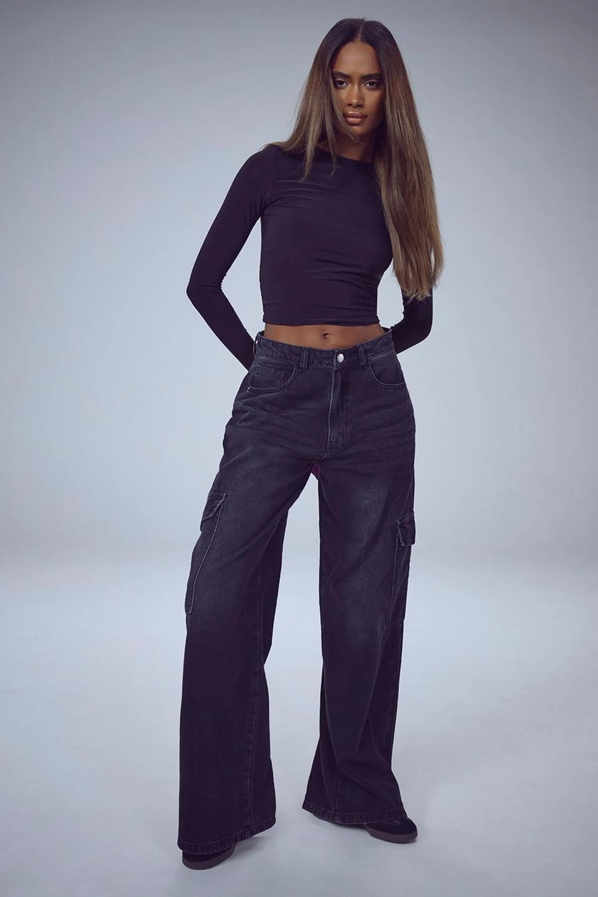 The Wide Leg Cargo Jean