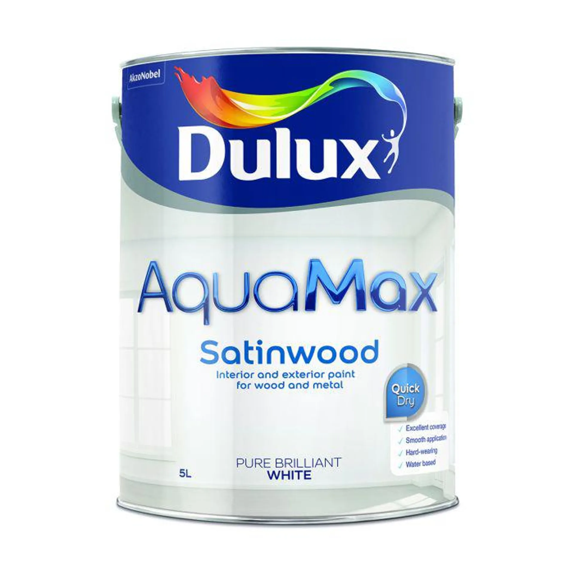 Dulux Aquamax Satinwood Pbw 5l