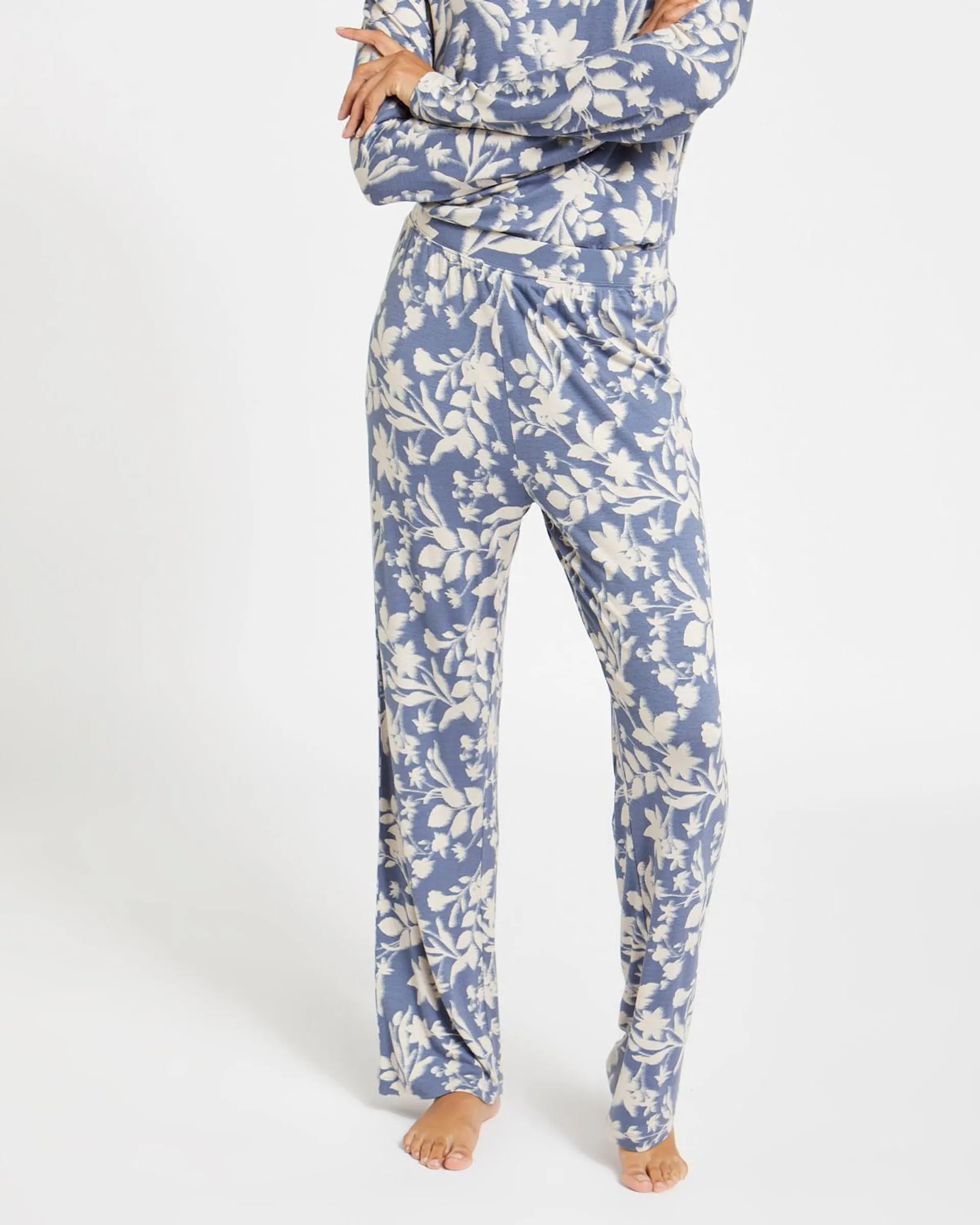 Printed Straight Leg Pyjama Pants