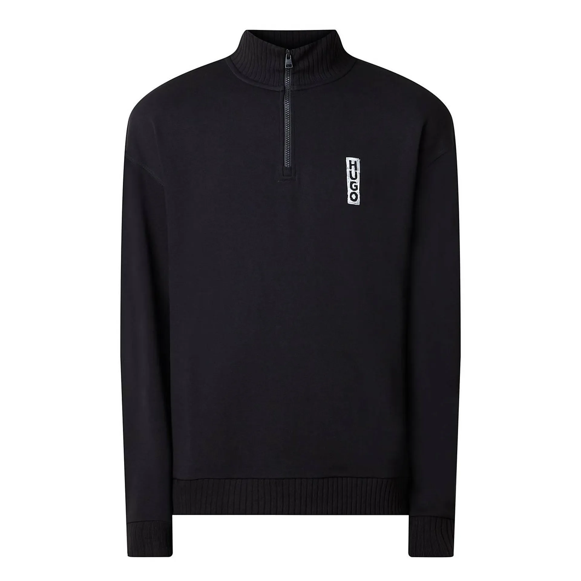 Dutzagata Half-Zip Marker Logo Sweatshirt