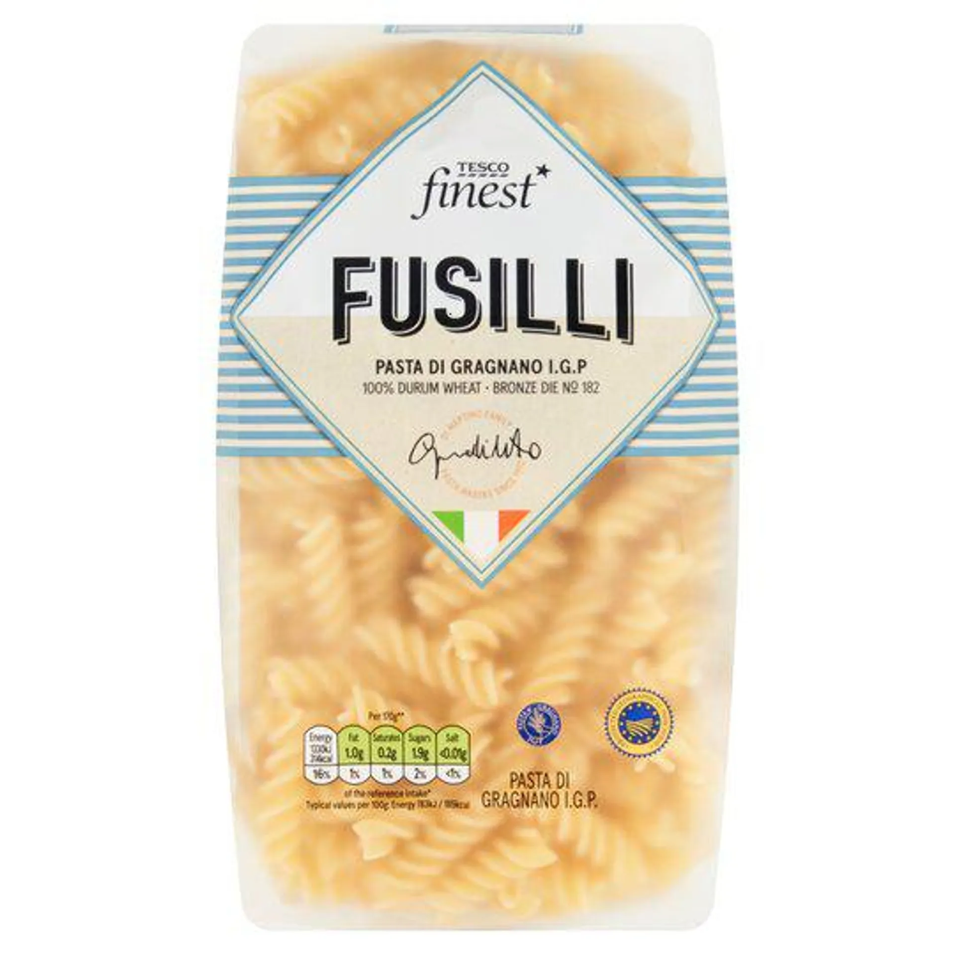 Tesco Finest Fusilli 500G 500G