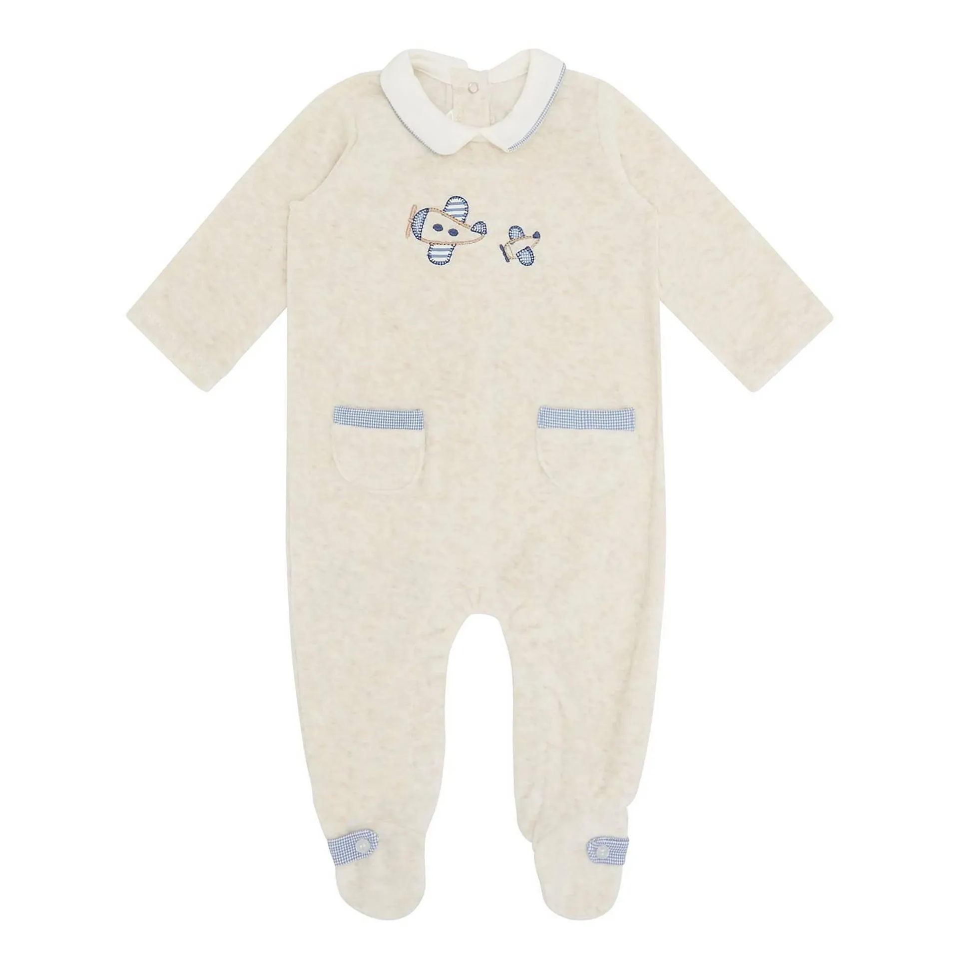 Aeroplane Collar Onesie