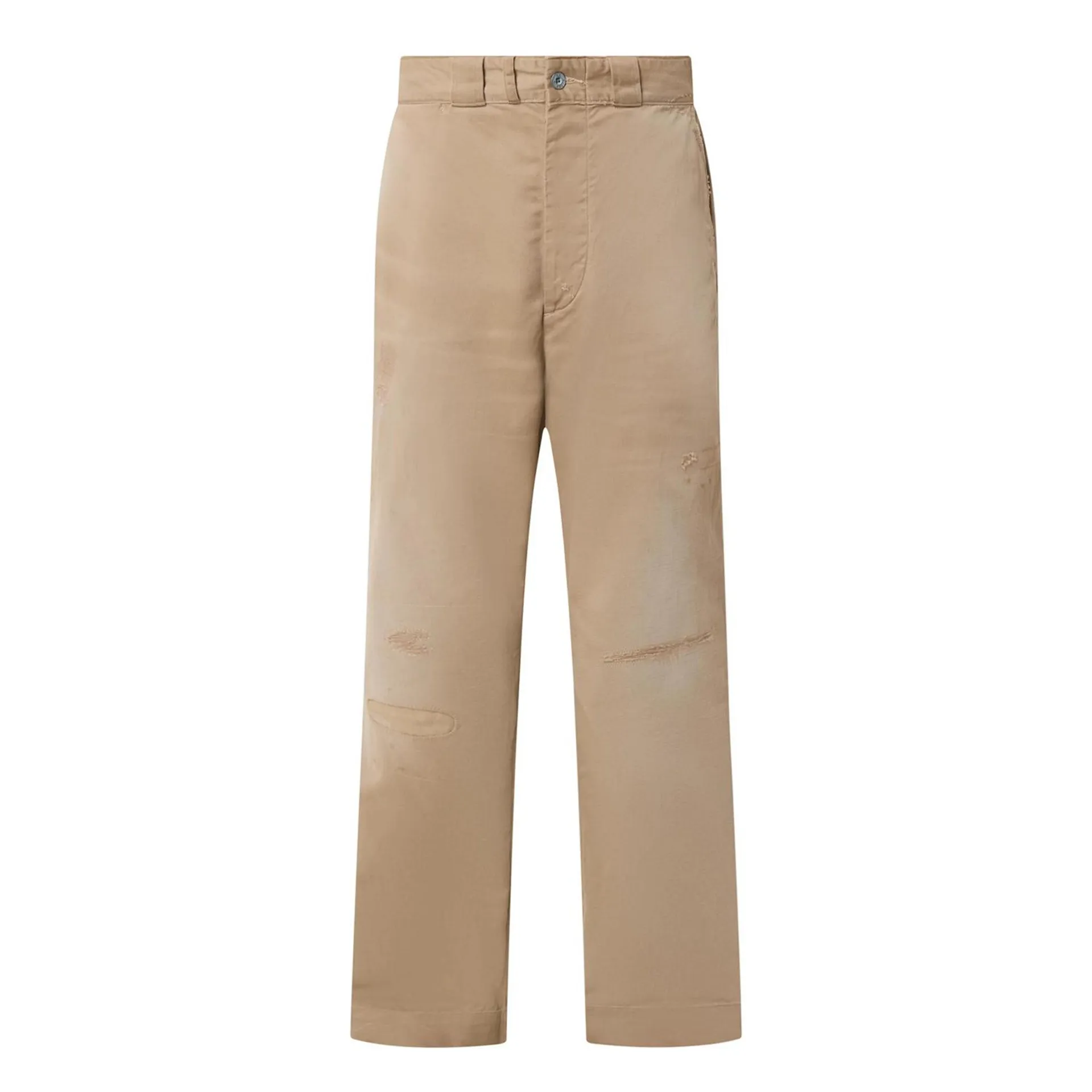 Oversized Garment-Dyed Chinos