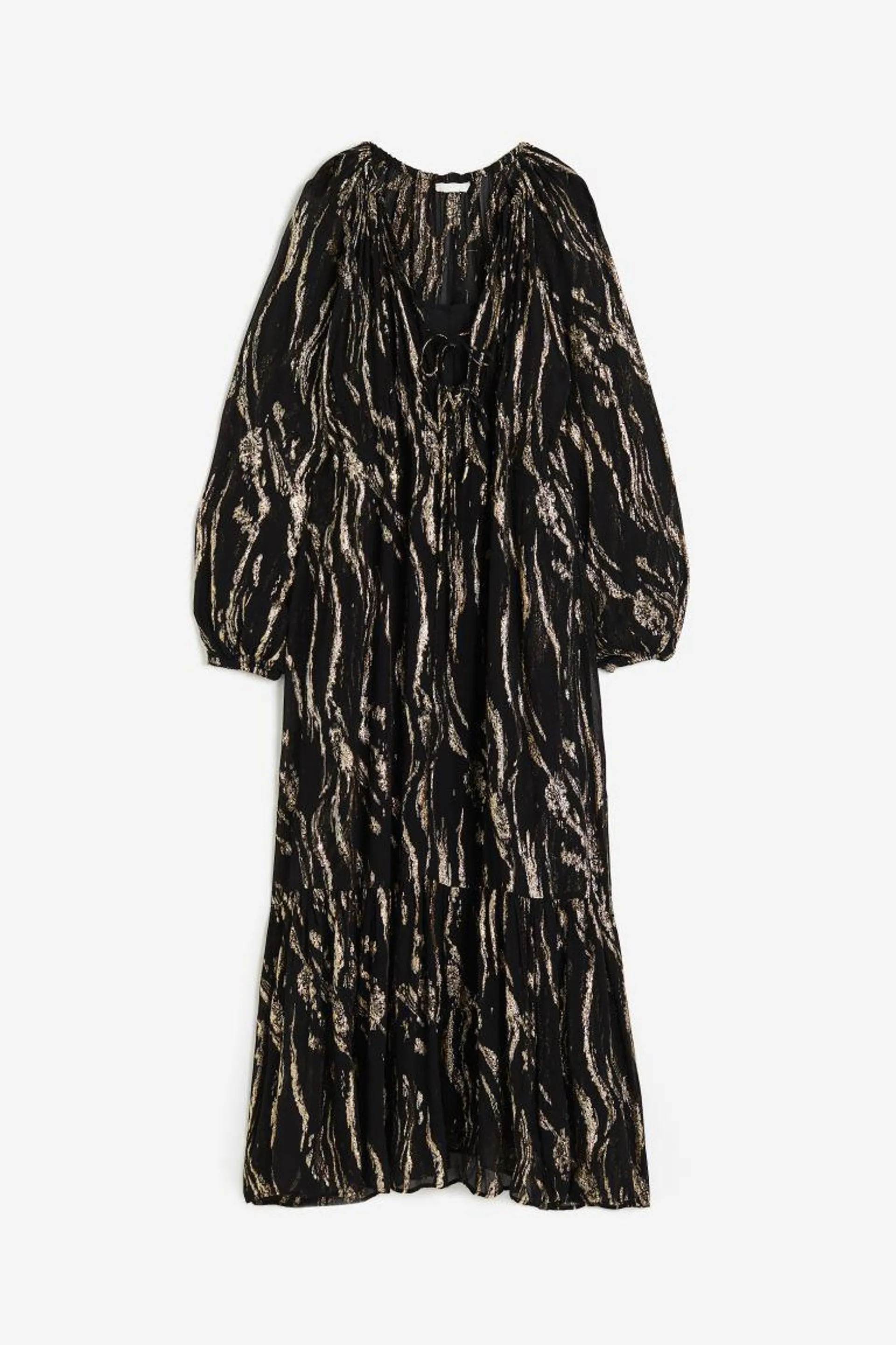 Patterned maxi dress