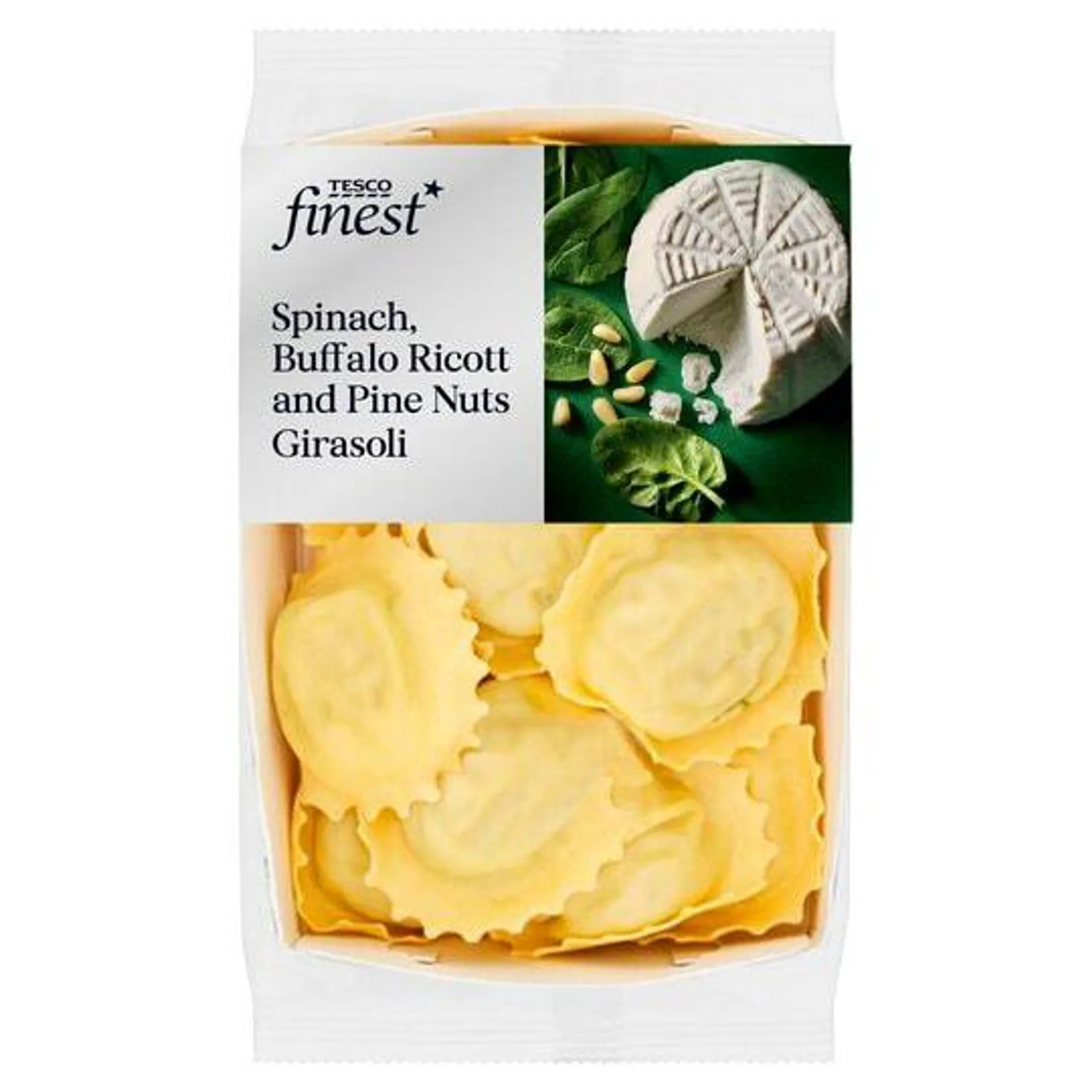 Tesco Finest Spinach Ricotta Girasoli 250G