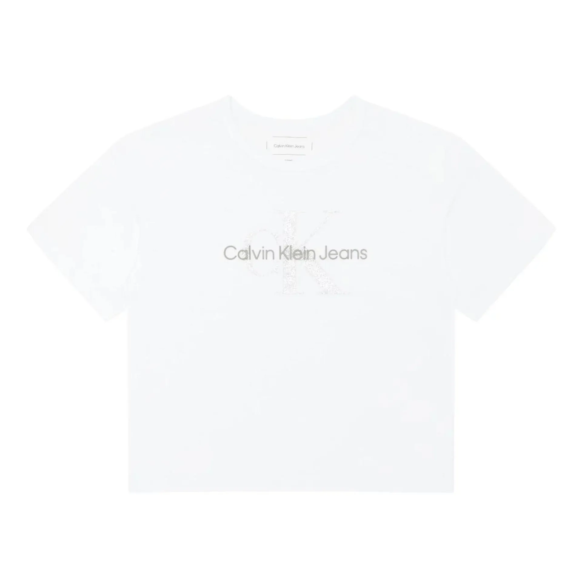 New in CALVIN KLEIN KIDS Glitter Logo T-Shirt €40.00