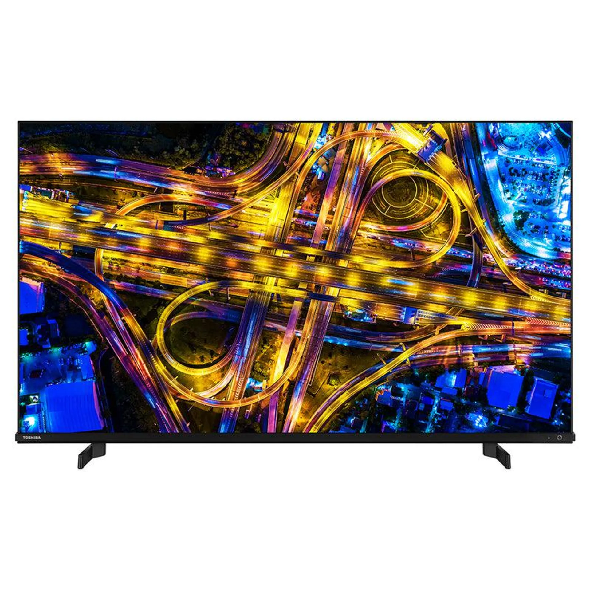 Toshiba UL30 Series 55" 4K Ultra HD DLED Smart TV - High Gloss Black | 55UL4D63DB