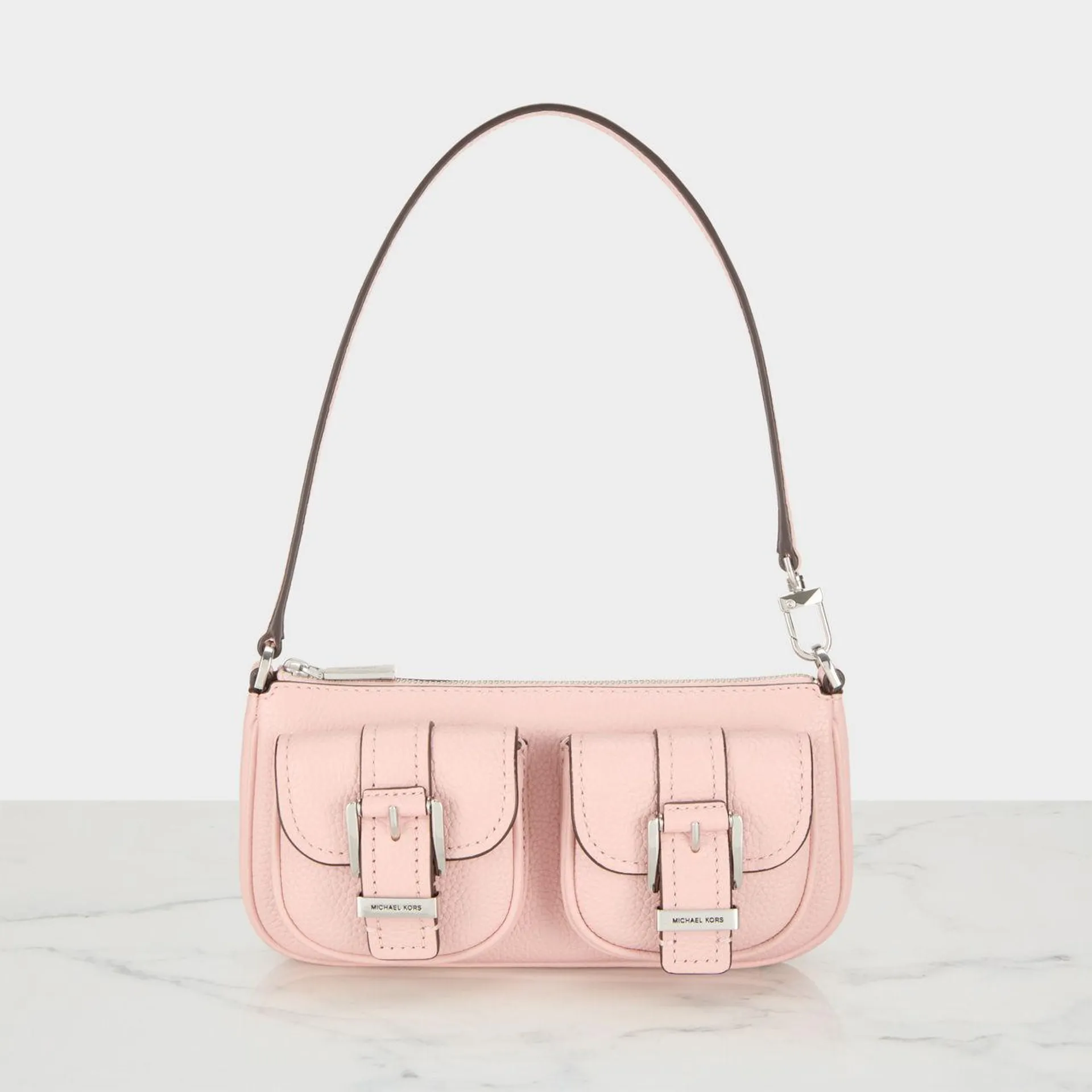 Zoe Leather Shoulder Bag