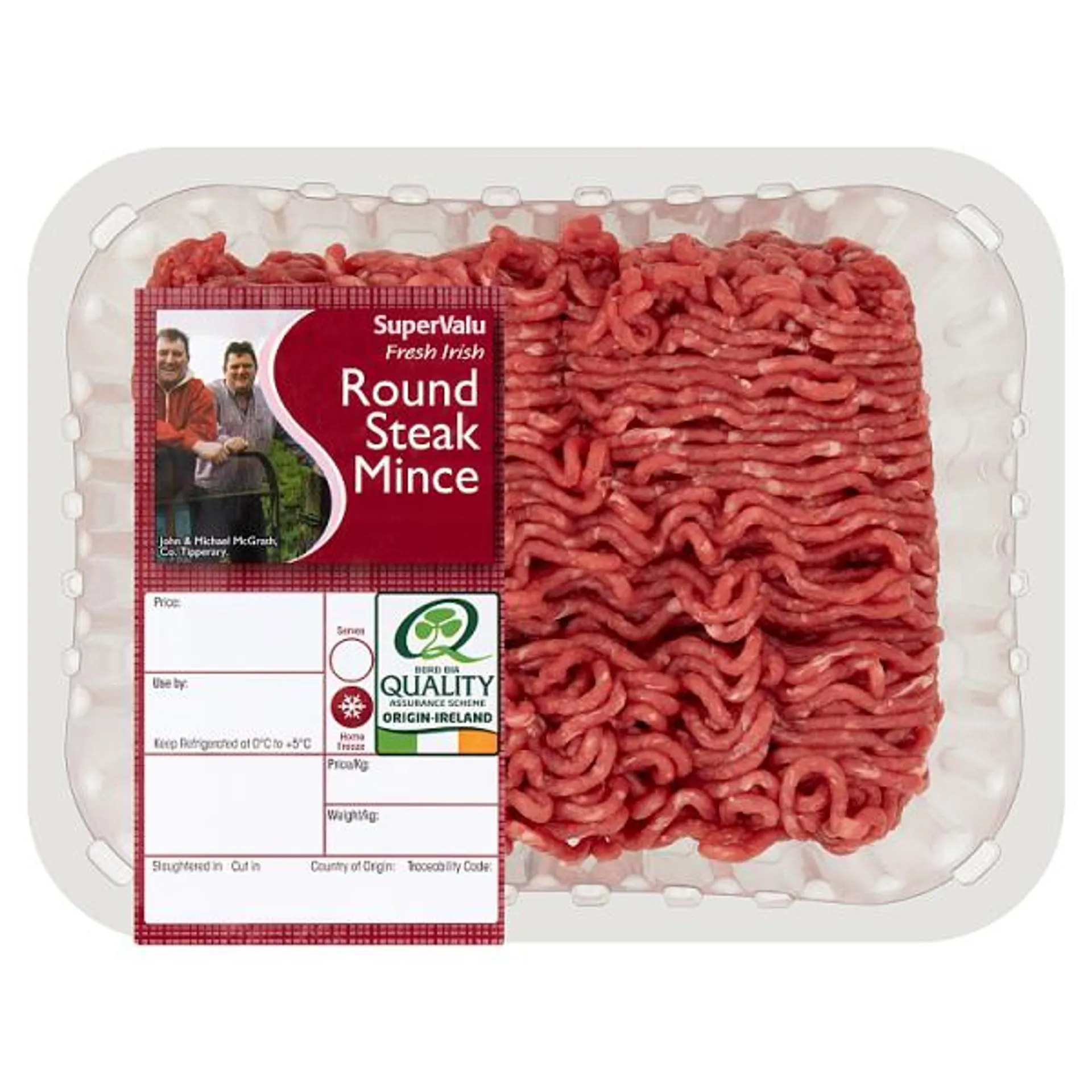 SuperValu Beef Round Steak Mince (454 g)