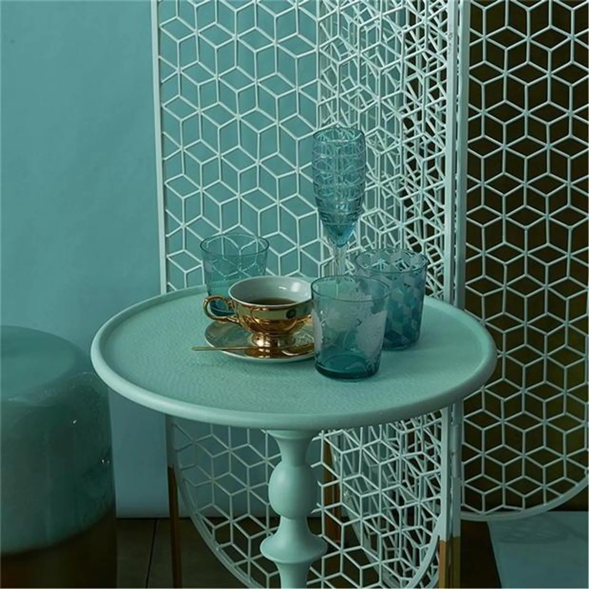 Classic Side Table - Mint Green