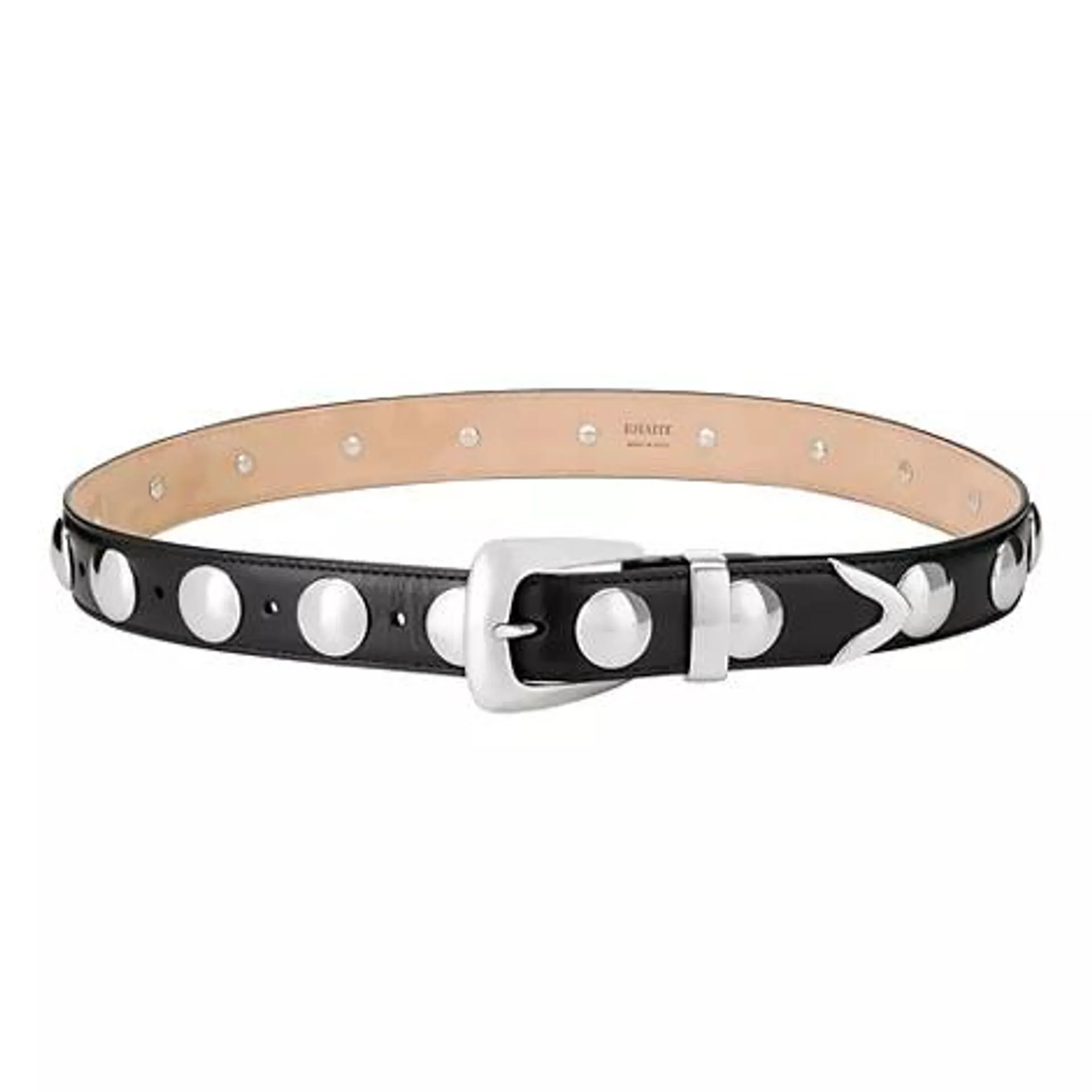 Benny Studded Leather Belt