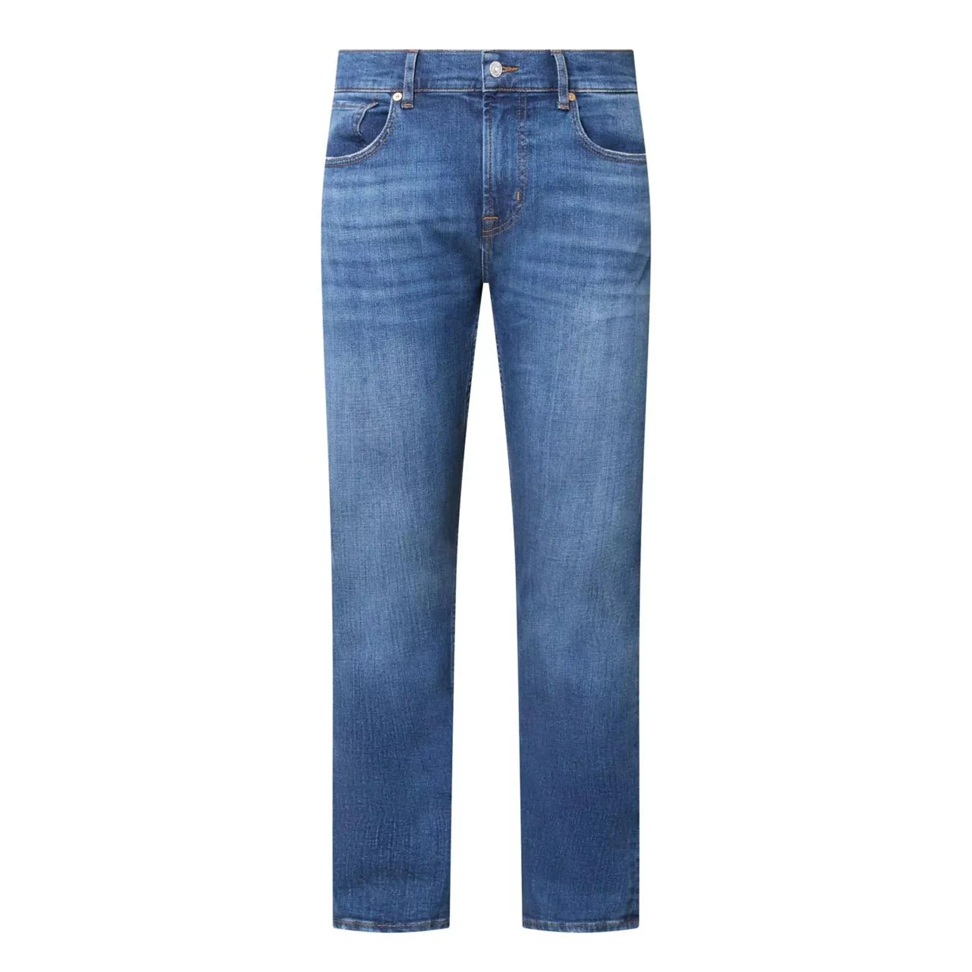 New in 7 FOR ALL MANKIND Mid-Rise Straight Leg Jeans €240.00
