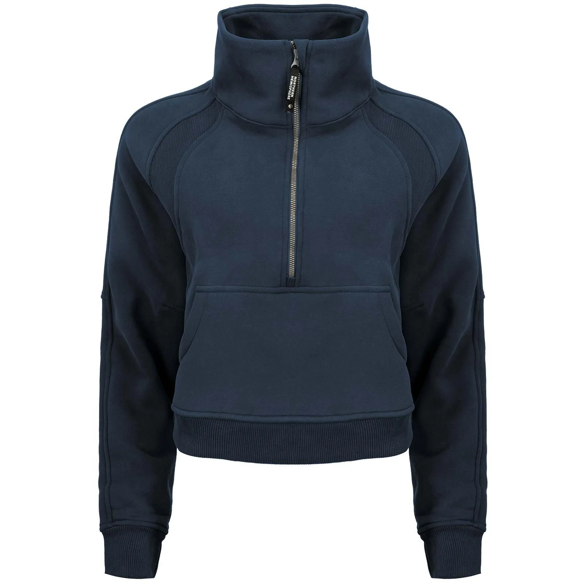 Northern Hemisphere Lattitude Cropped Hoodie