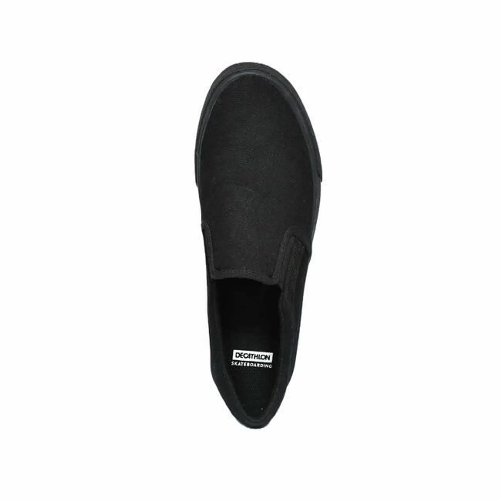 Slipon Skateboarding Canvas shoe- Black