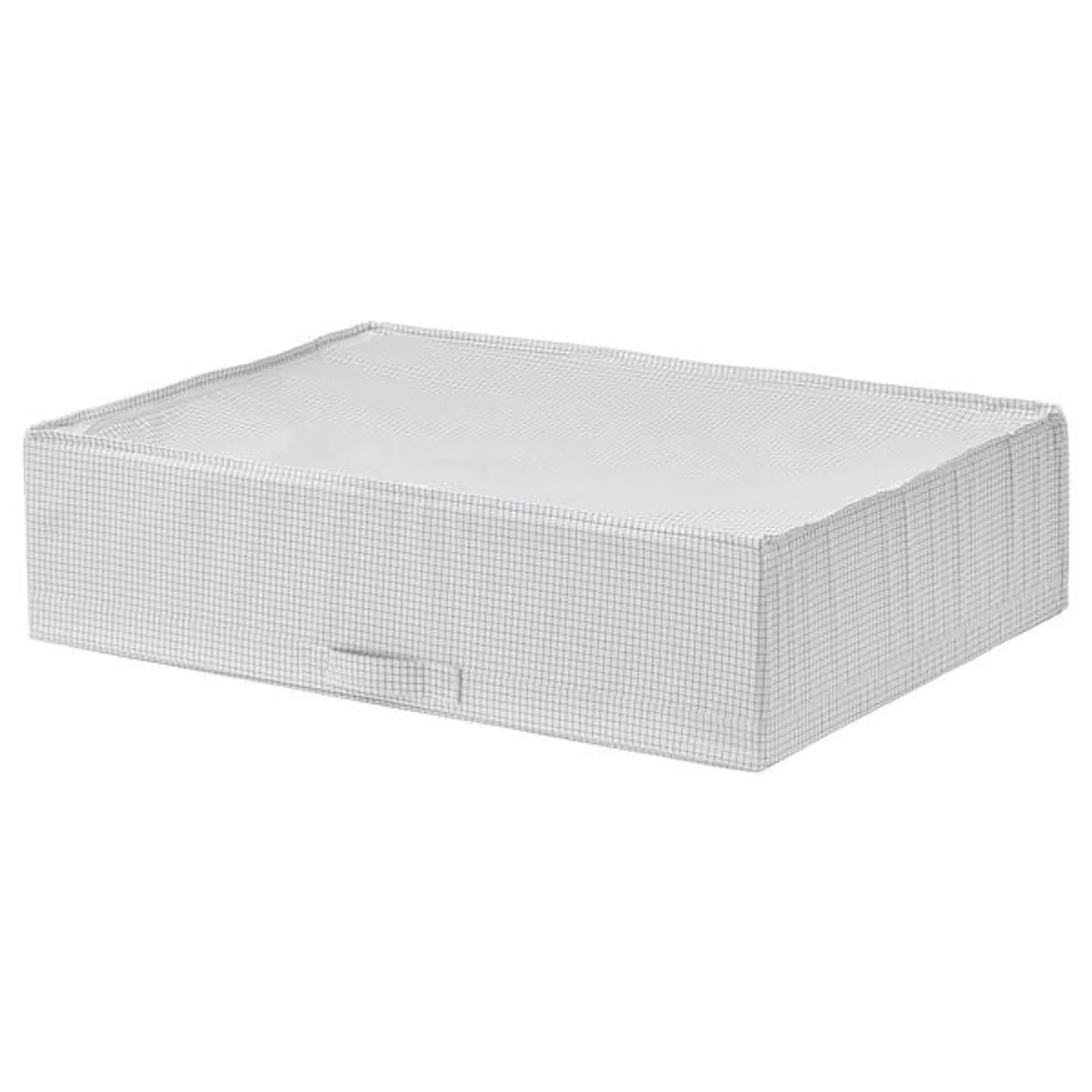 Storage case, white/grey, 71x51x18 cm (28x20x7 ")