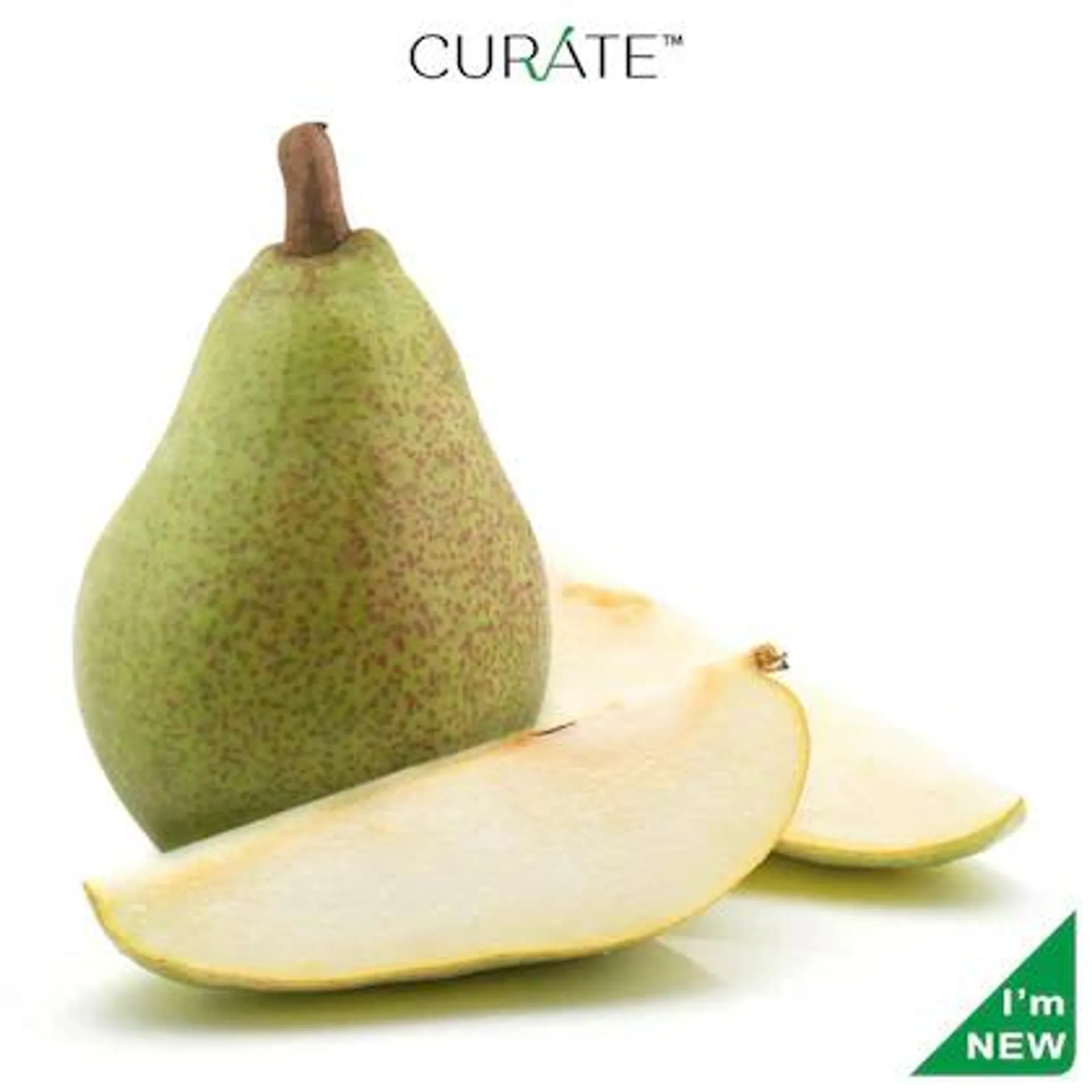 Curate Pear Bartlet Green Premium Indian 4 pcs (Approx 630 g - 730 g)