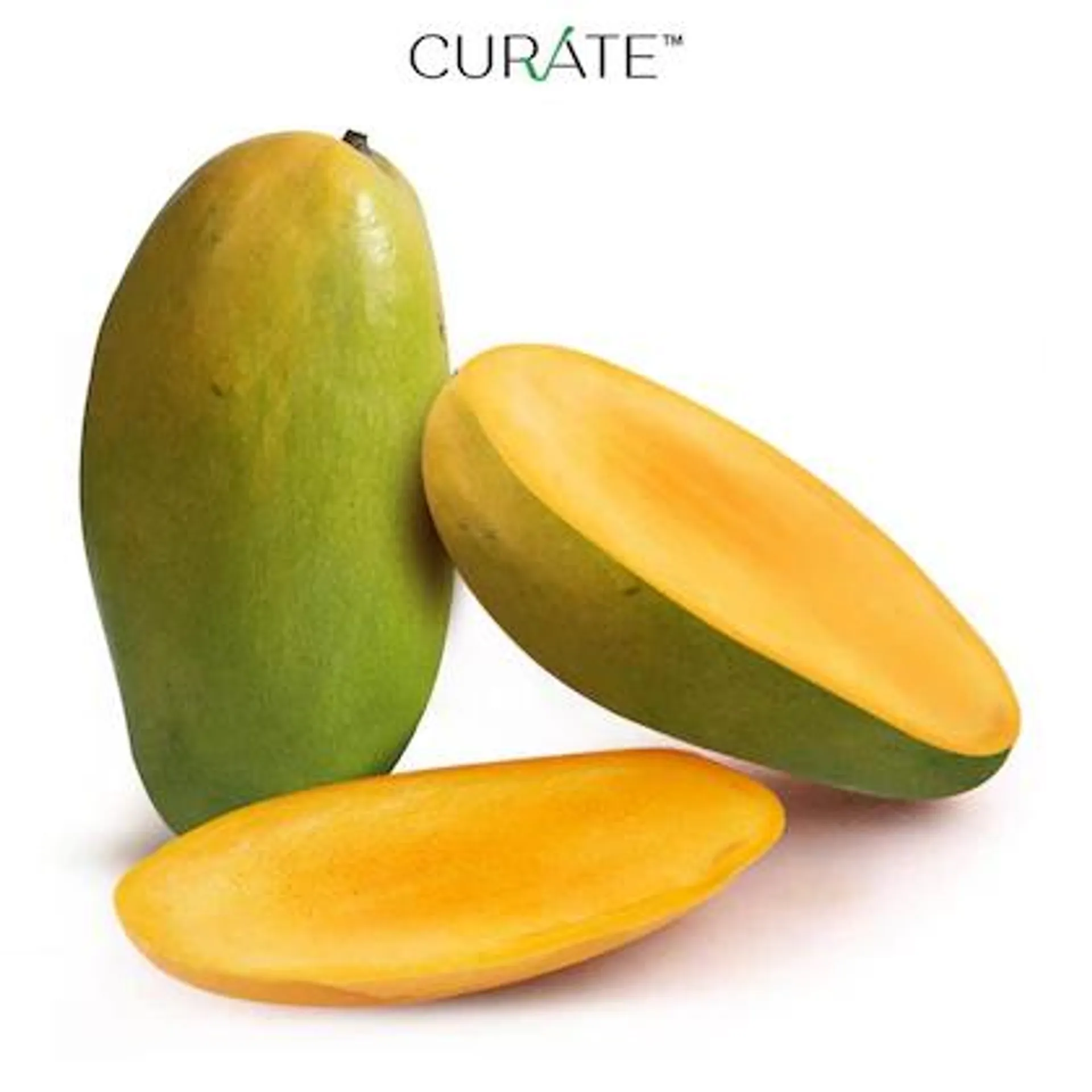 Curate Mango Dussheri Maleehabad Premium Indian 6 pcs (Approx 1.49 kg - 1.74 kg)