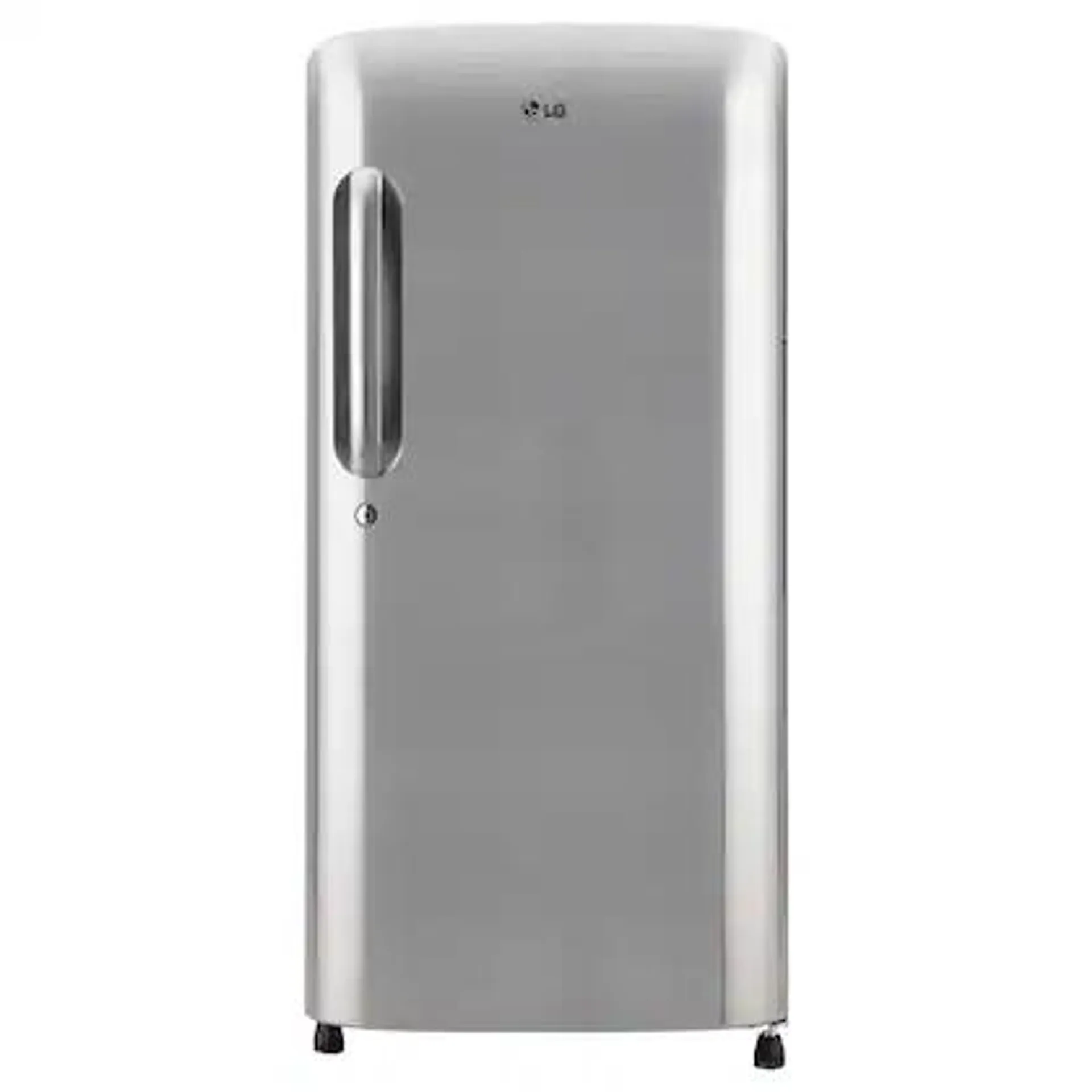 LG 185 Litres 3 Star Direct Cool Single Door Refrigerator, Shiny Steel, GL-B201APZD