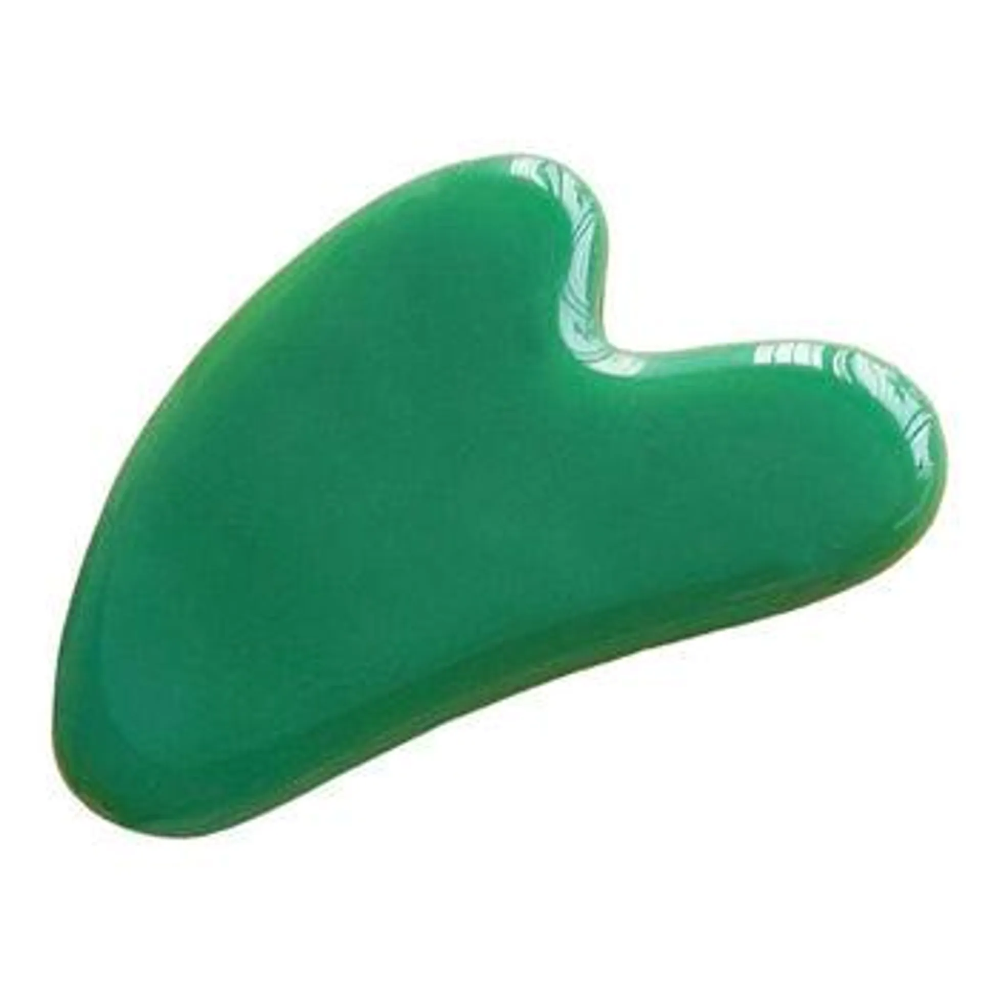 Le Marbelle Jade Gua Sha Stone Face Massager For Face, Neck Glow & Skin Brightening