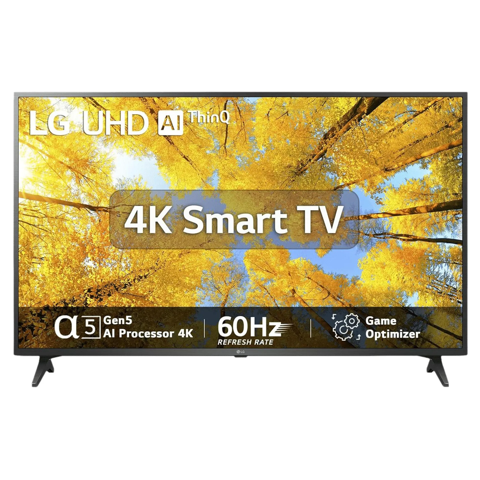 LG UQ7500 108 cm (43 inch) 4K Ultra HD LED WebOS TV with Gen5 AI Processor 4K