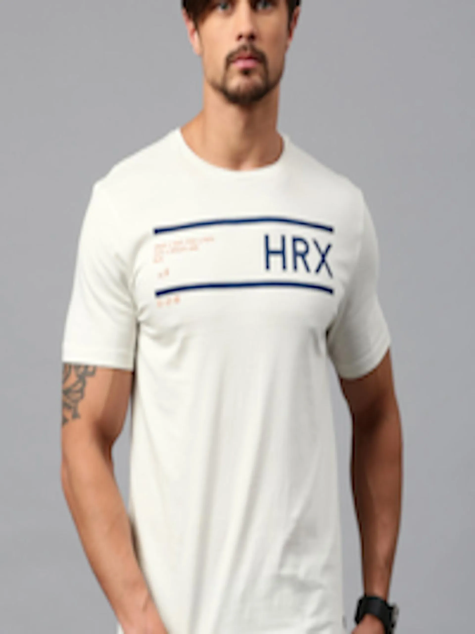 Men Off-White Printed T-shirt