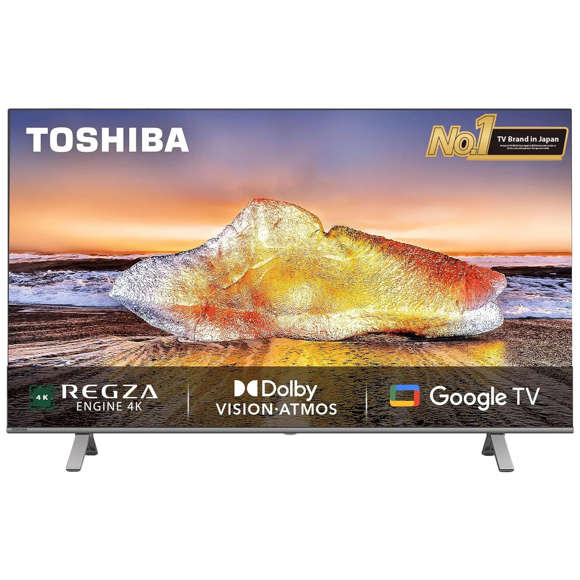 TOSHIBA C350MP 139 cm (55 inch) 4K Ultra HD LED Google TV with Regza Engine 4K