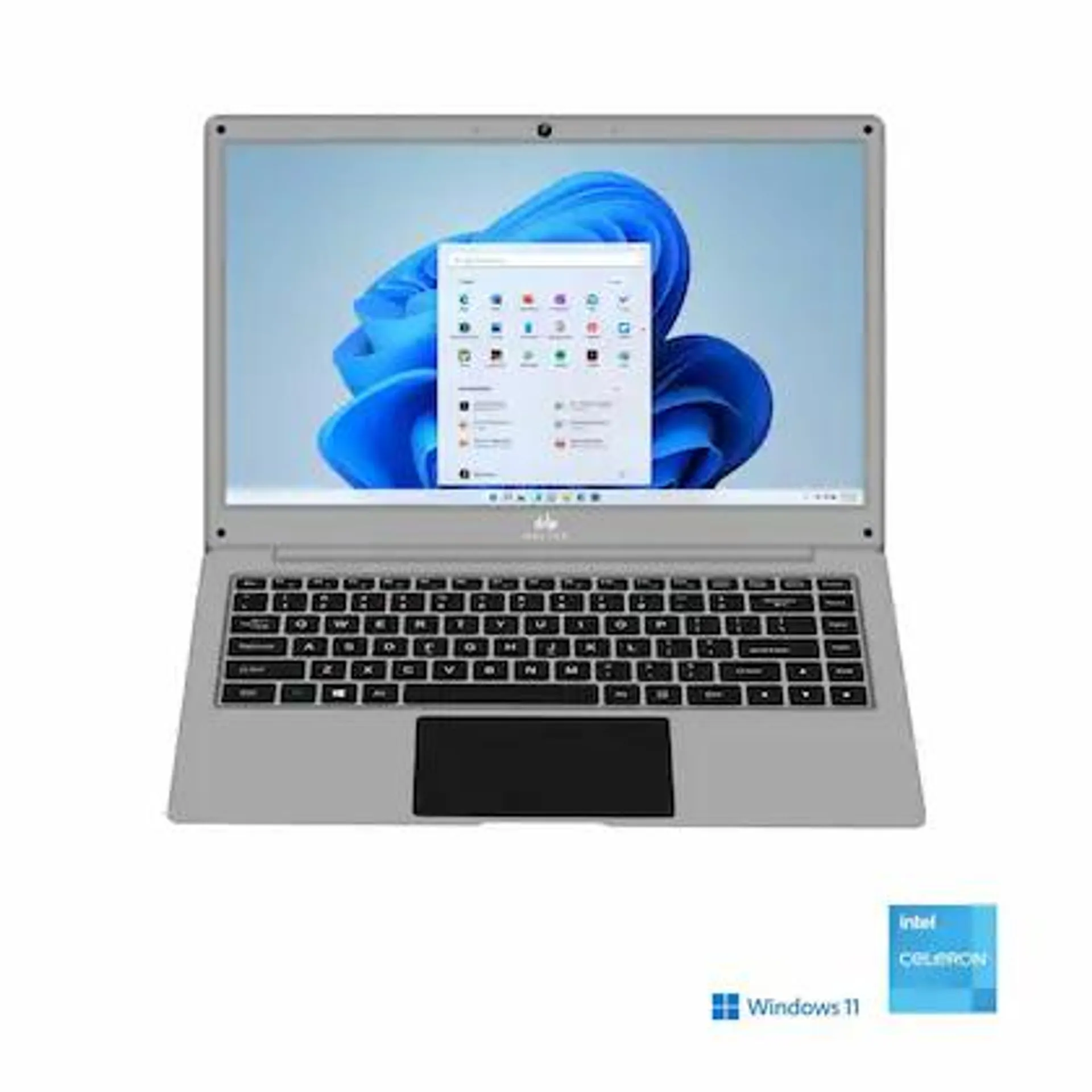 Walker NU14A1 14.1 inches Gemini Celeron N 4020 4 GB RAM 128 GB SSD Windows 11 Home SL- Colour Silver Laptop (1 Year Warranty)