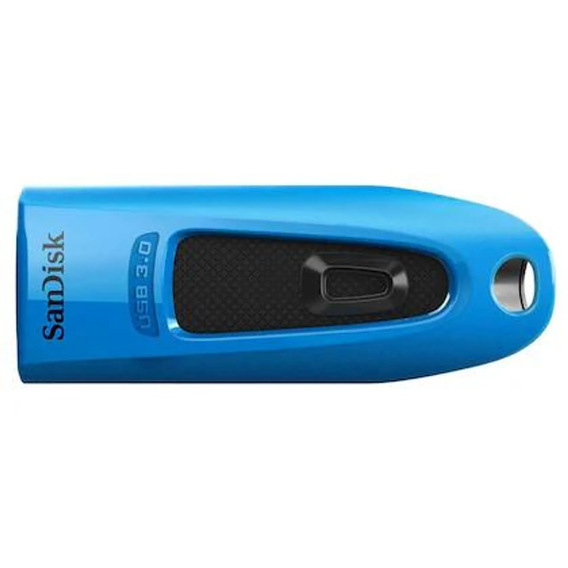 SanDisk Ultra 64 GB CZ48 USB 3.0 Flash Drive, Blue, 130 MB/sec