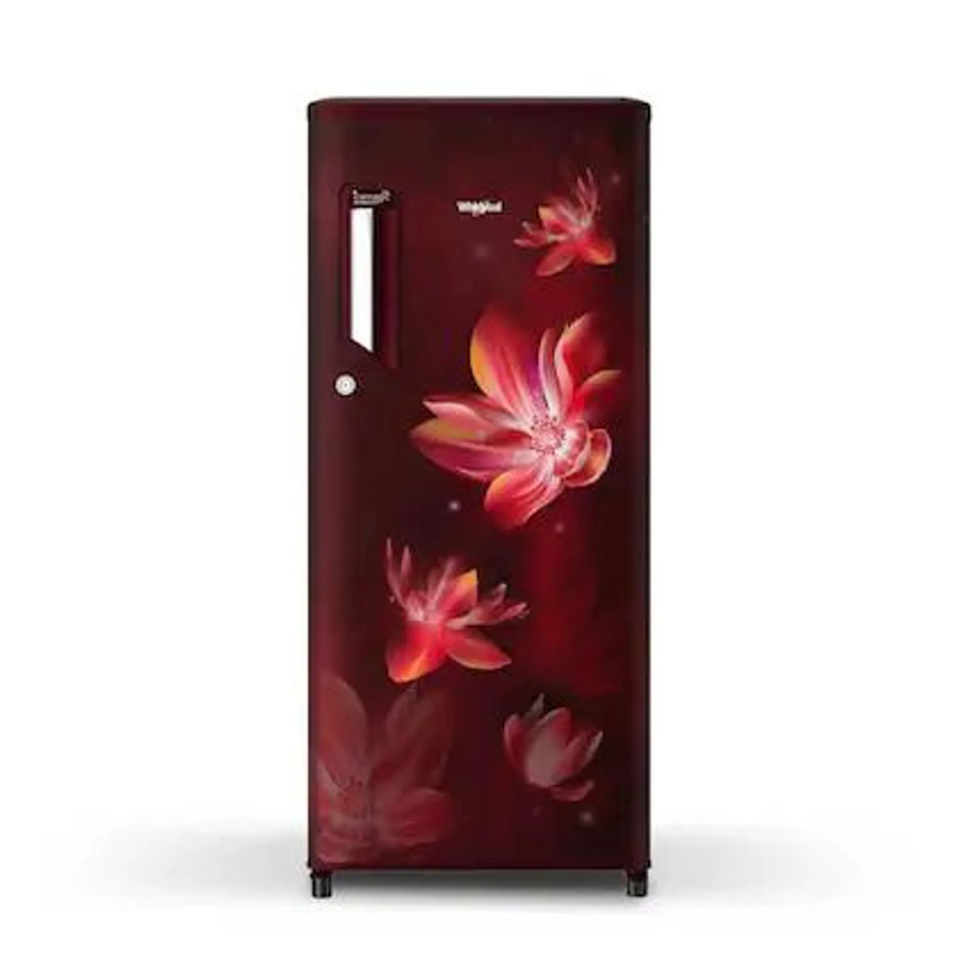 Whirlpool 192 Litre 3 Star Direct Cool Single Door Refrigerator, Wine Flower Rain