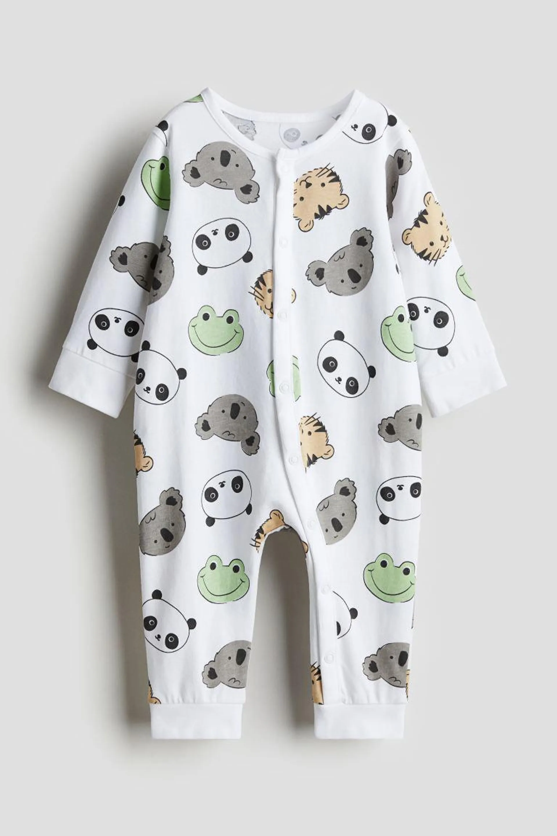 Patterned sleepsuit