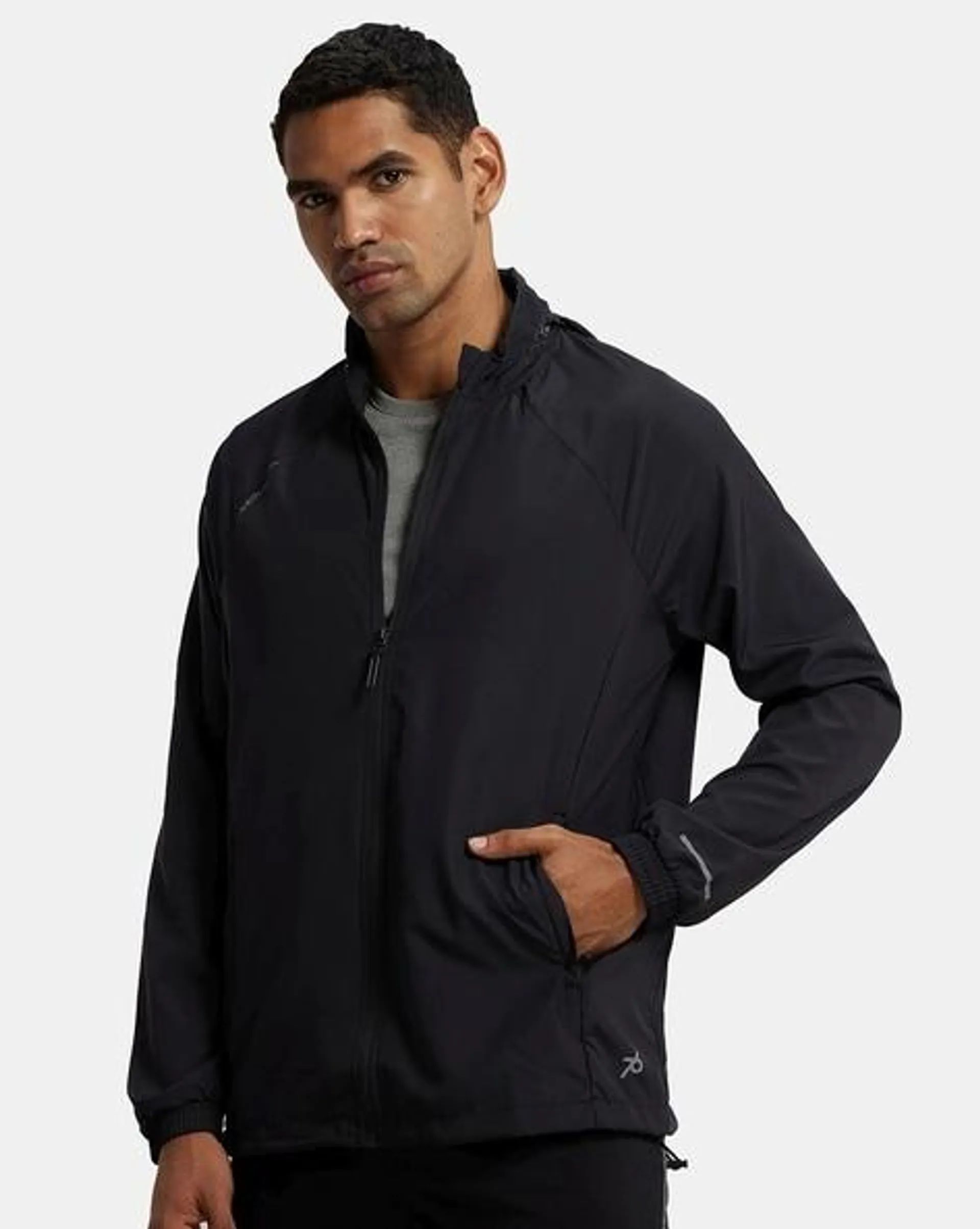 MV40 Microfiber Fabric Water Resistant Convertible Hoodie Jacket