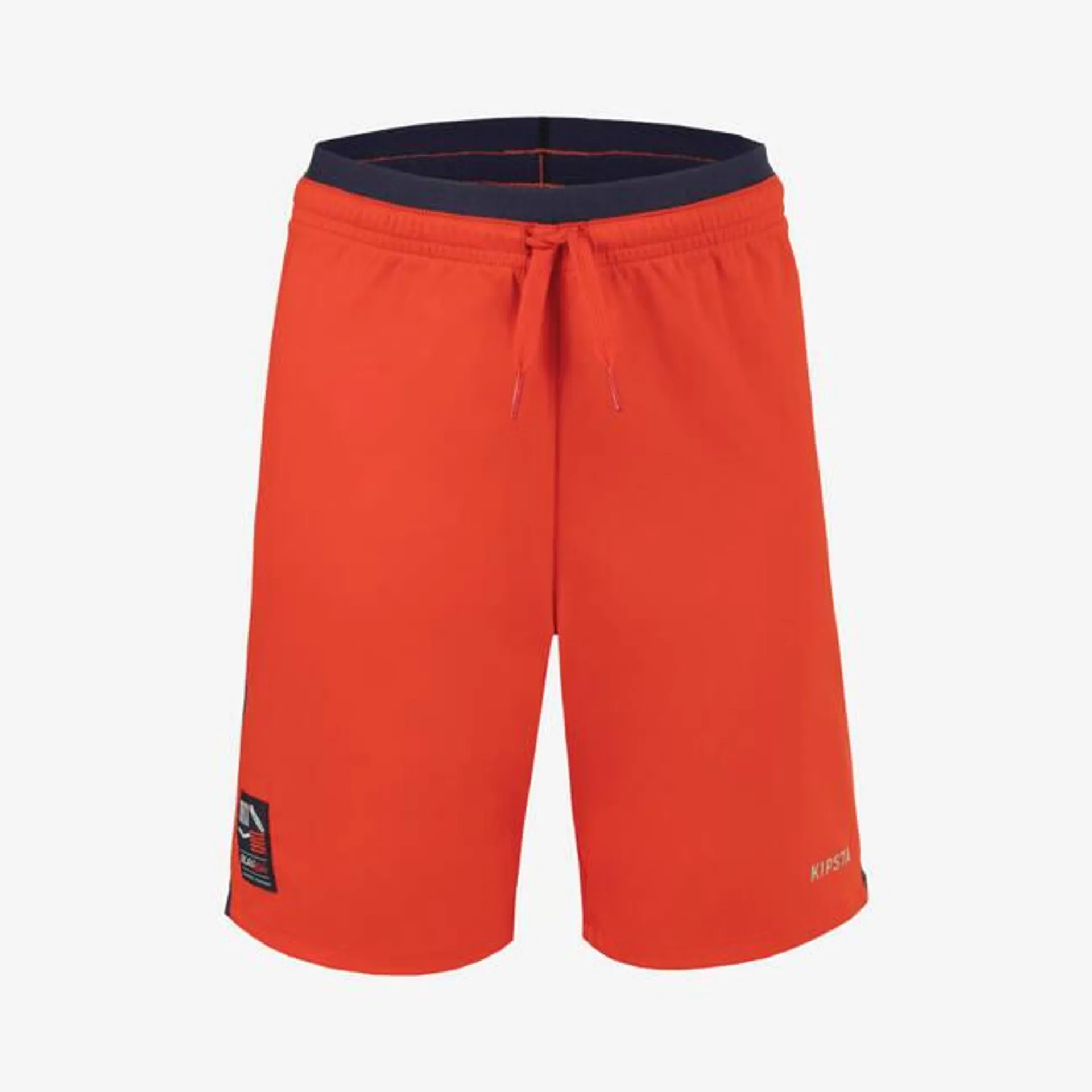 Kids' Football Shorts - Red/Navy