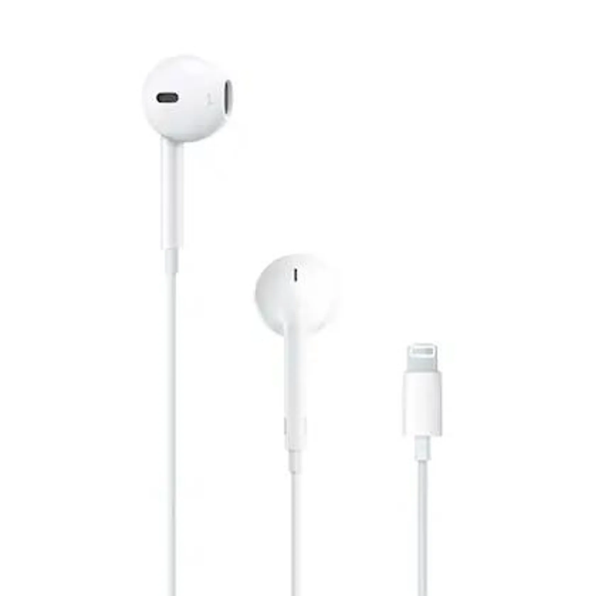 Apple EarPods with Lightning Connector, Protection from sweat and water, Built-in Remote and Mic