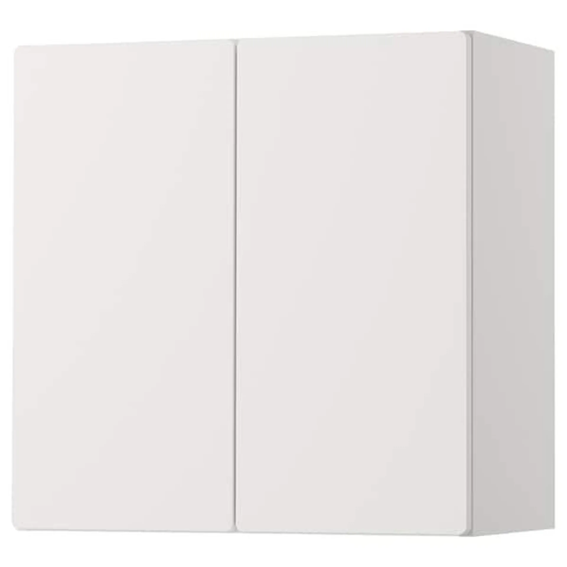 Wall cabinet, white white/with 1 shelf,