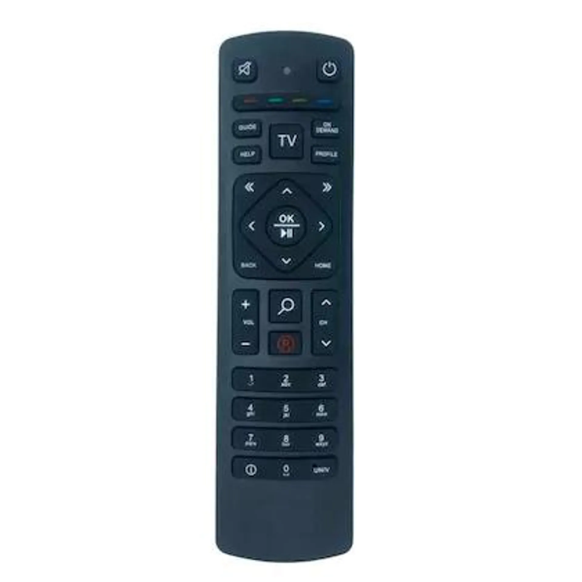 Upix Set Top Box Remote No. 1098 (No Voice), with Recordings Functions Compatible/Replacement for Jio Fiber Set Top Box Remote Control (Exactly Same Remote Will Only Work)