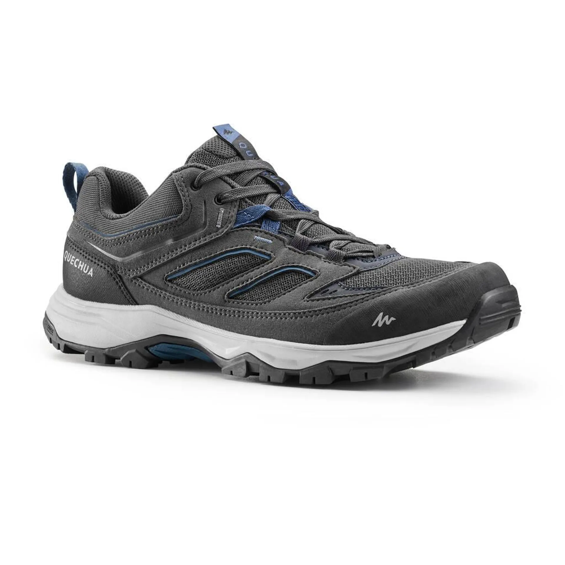 Men's mountain hiking shoes MH100 Grey