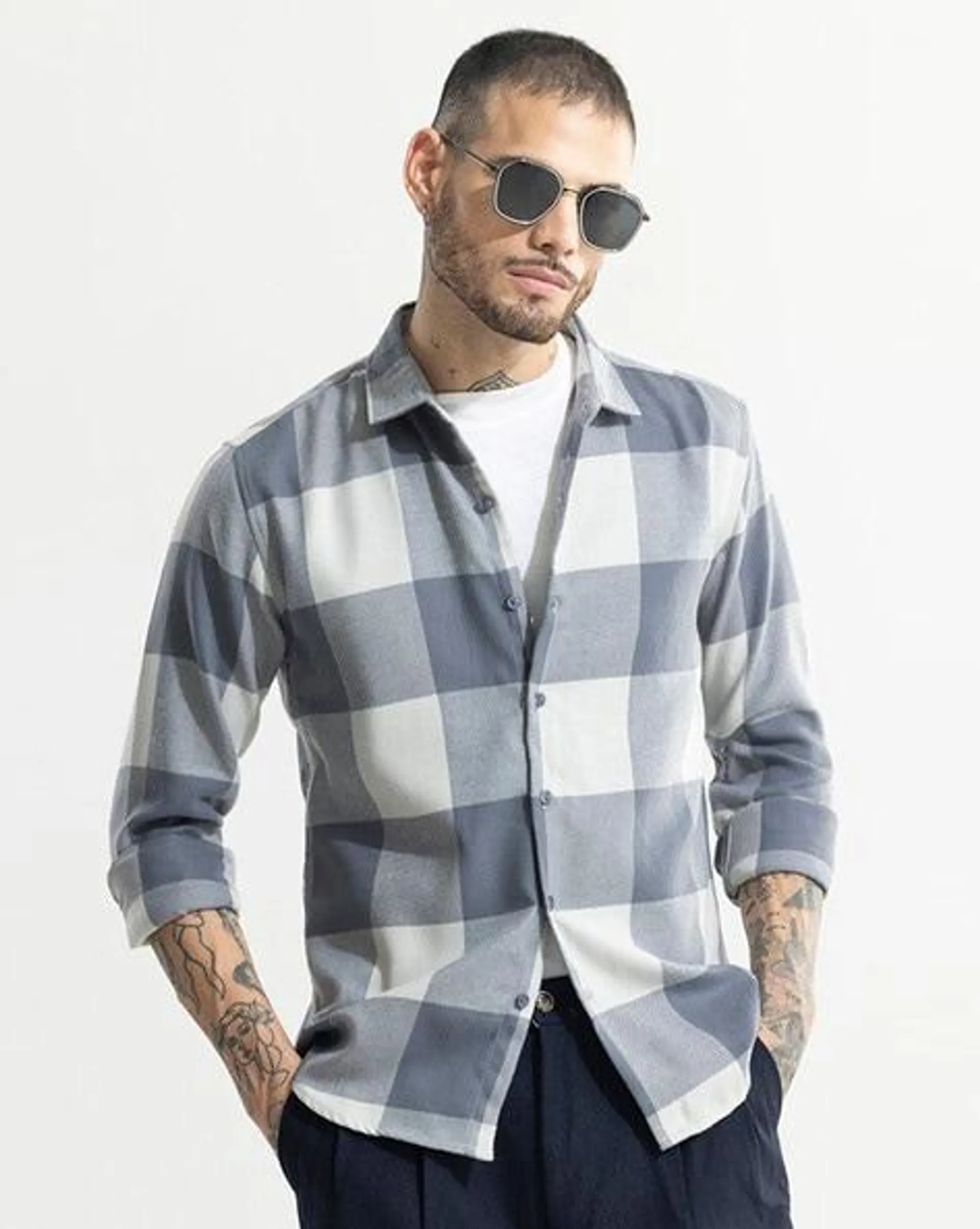 Checked Regular Fit Shirt