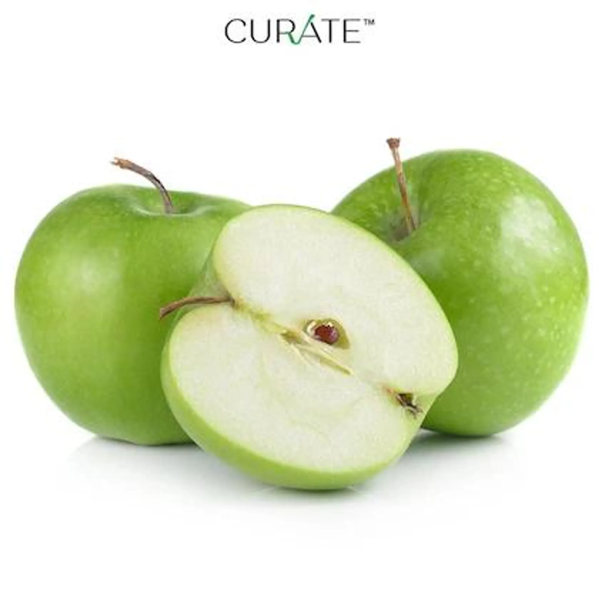 Curate Apple Grannysmith Premium Imported 4 pcs (Approx 800 g - 940 g)