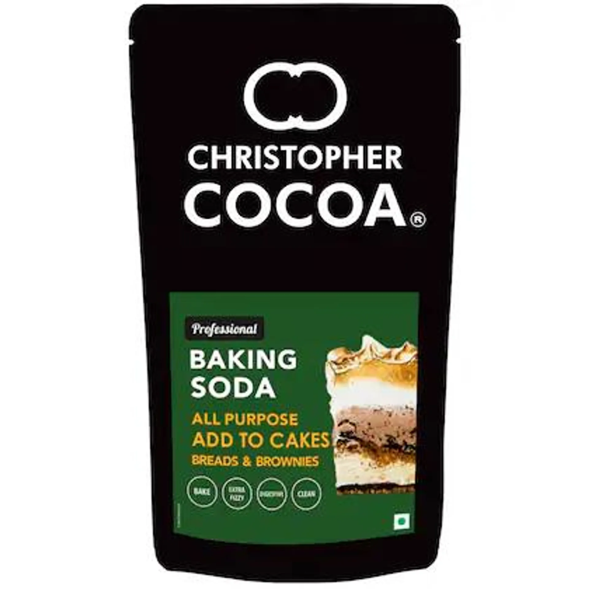 Christopher Cocoa Baking Soda All Purpose 1Kg (Bake Cakes, Cookies, Breads, Brownies)