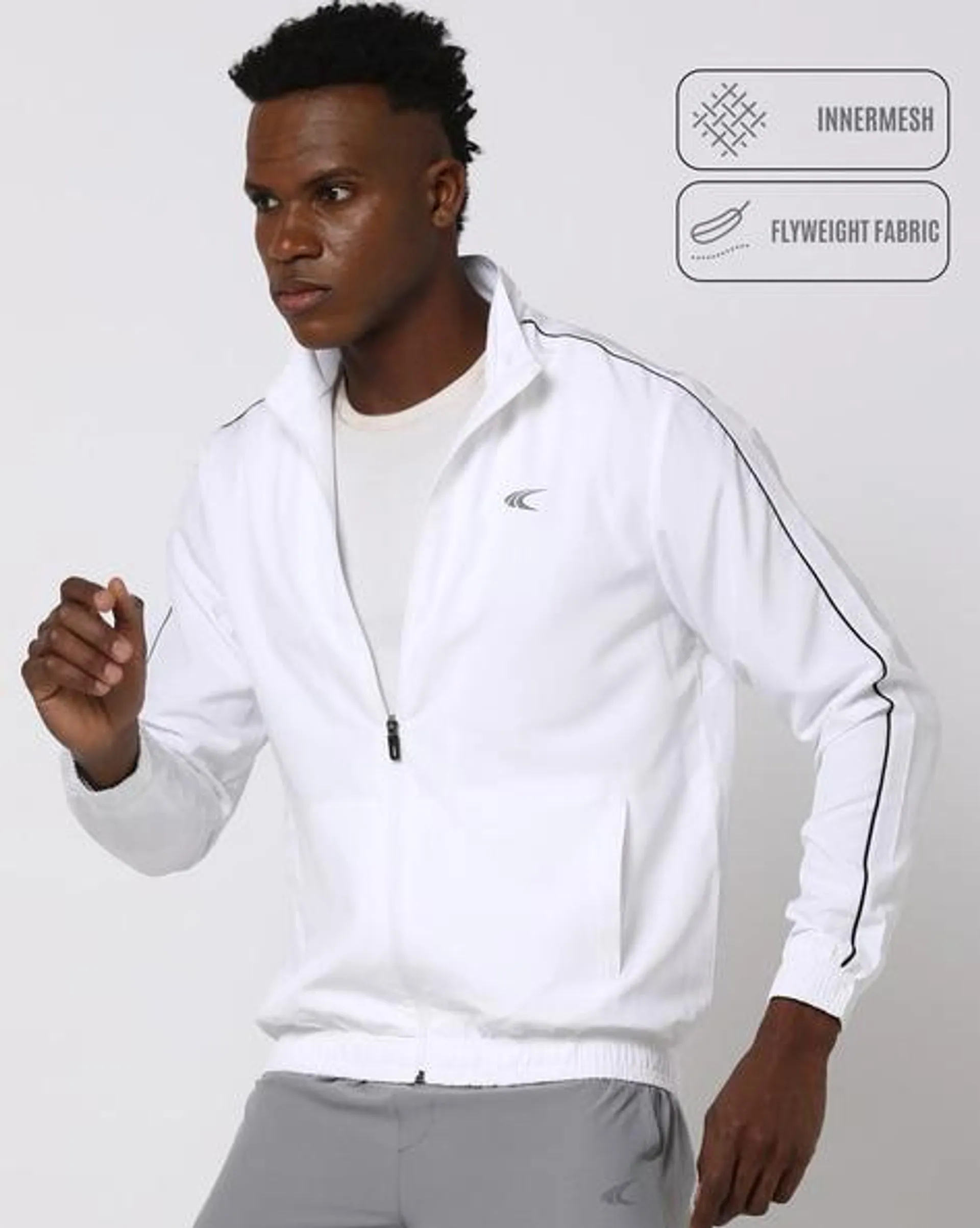 Lightweight Running Jacket with Inner Mesh