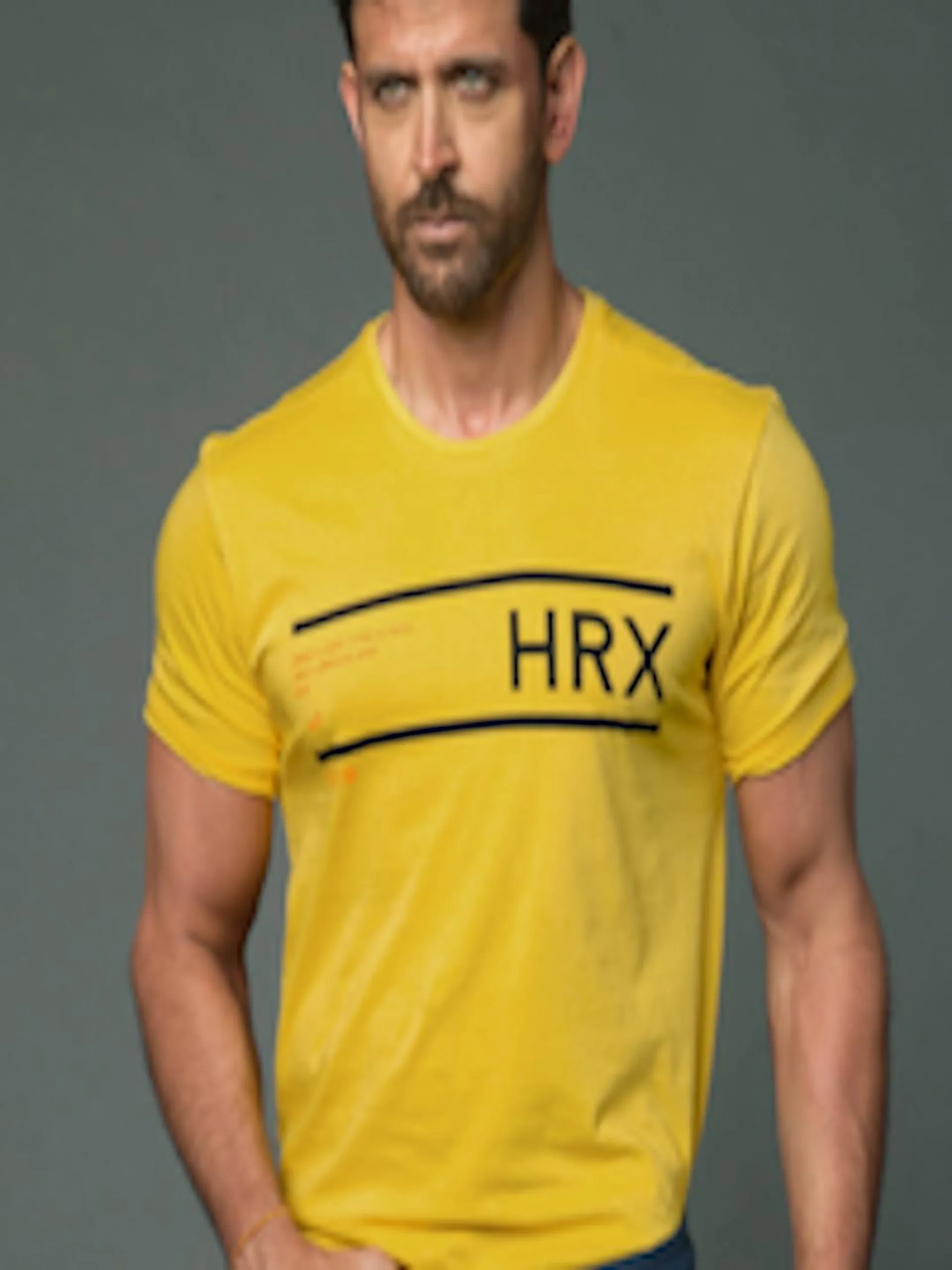 Men Yellow Printed Cotton Pure Cotton T-shirt