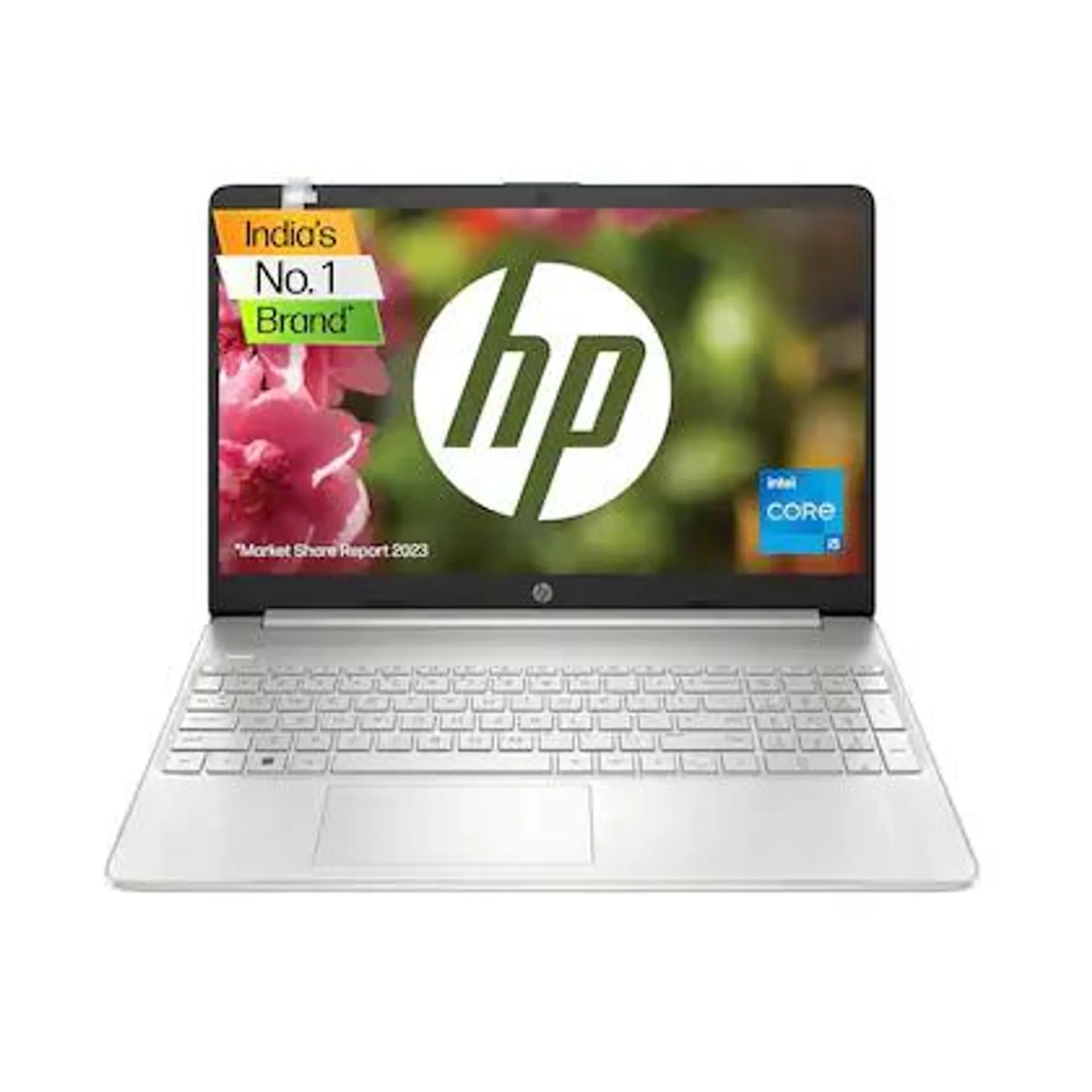 Hp 15S 12Th Gen Intel Core I5 1235U, 15.6-Inch(39.6 Cm) Fhd, Anti-Glare Laptop (8Gb/512 Gb/Intel Iris Xe Graphics/Win 11/Dual Speakers/Backlit Kb/ 1.69Kg/Natural Silver, 15S-Fr5010Tu